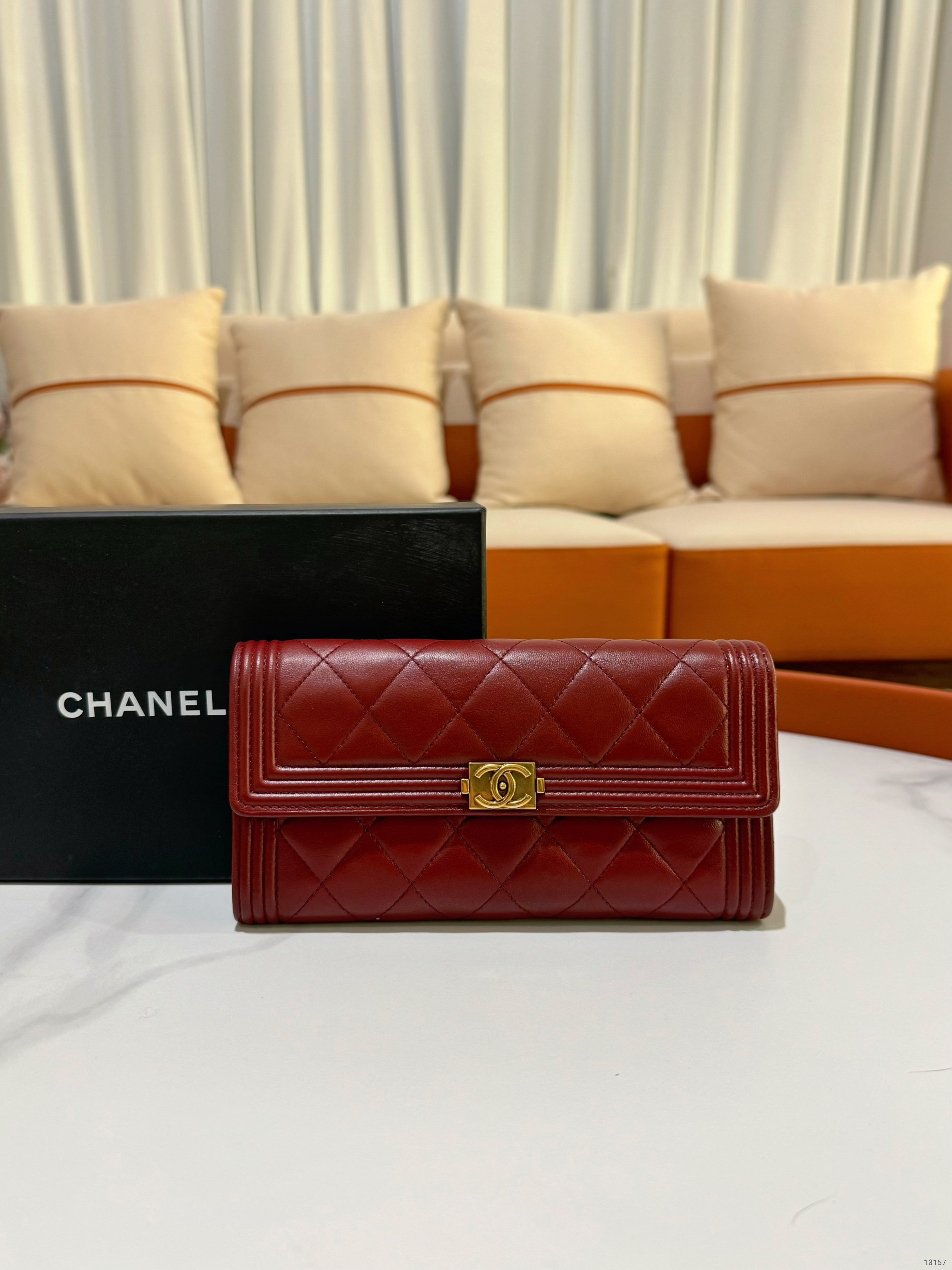 BOY CHANEL FLAP WALLET | COLLINS RAIN