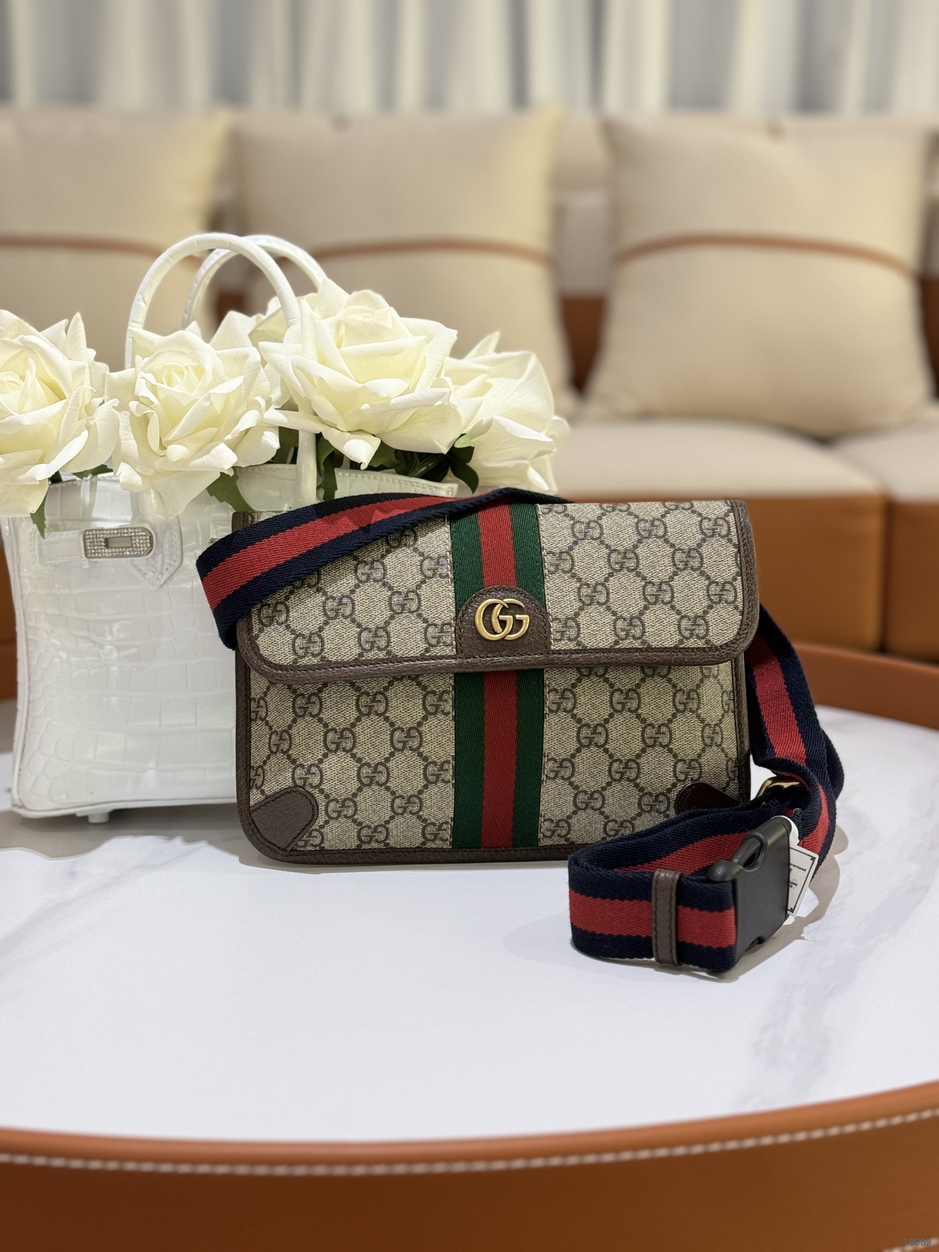 GUCCI OPHIDIA GG SMALL BELT BAG | COLLINS RAIN