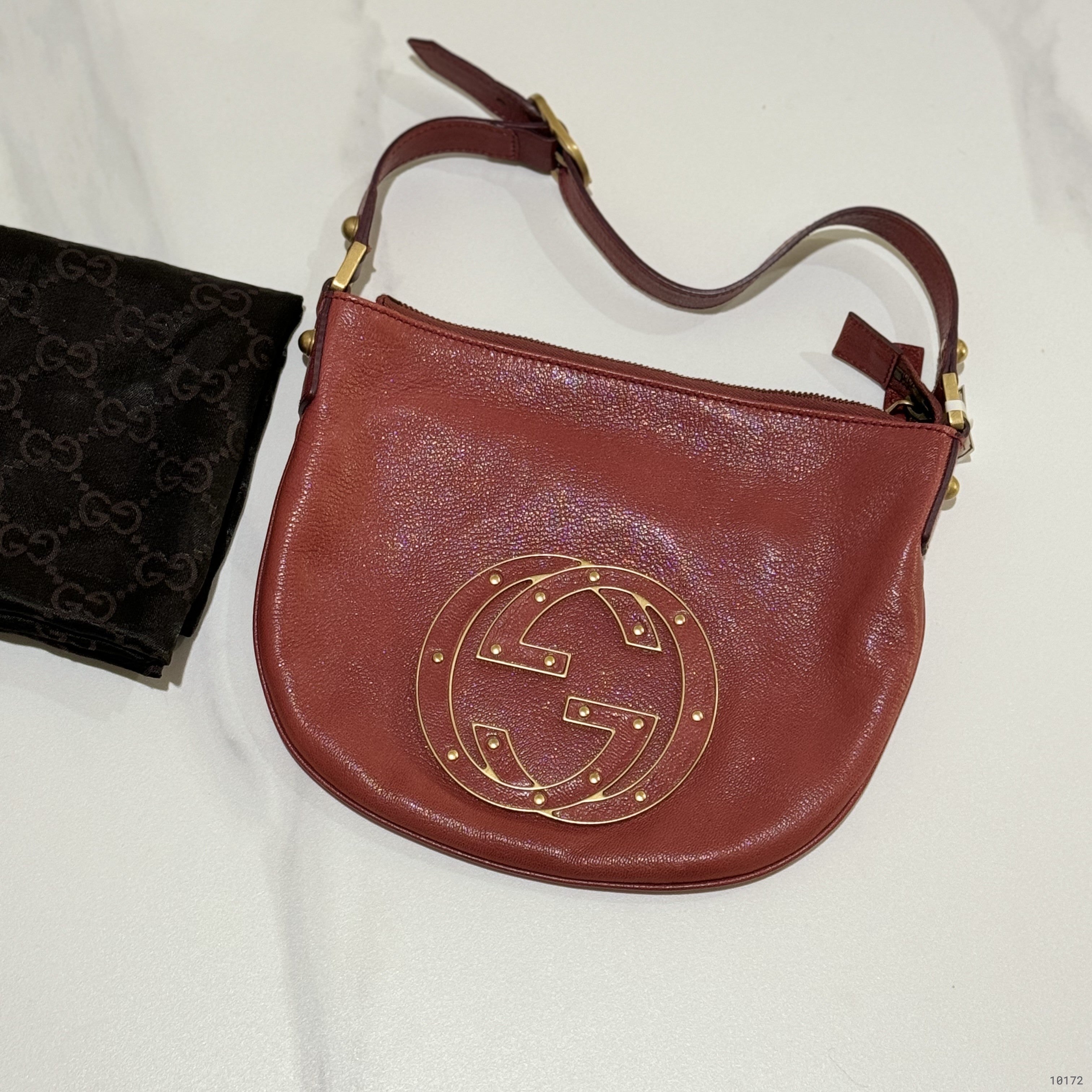 GUCCI DOUBLE G SHOULDER UNDERARM BAG | COLLINS RAIN