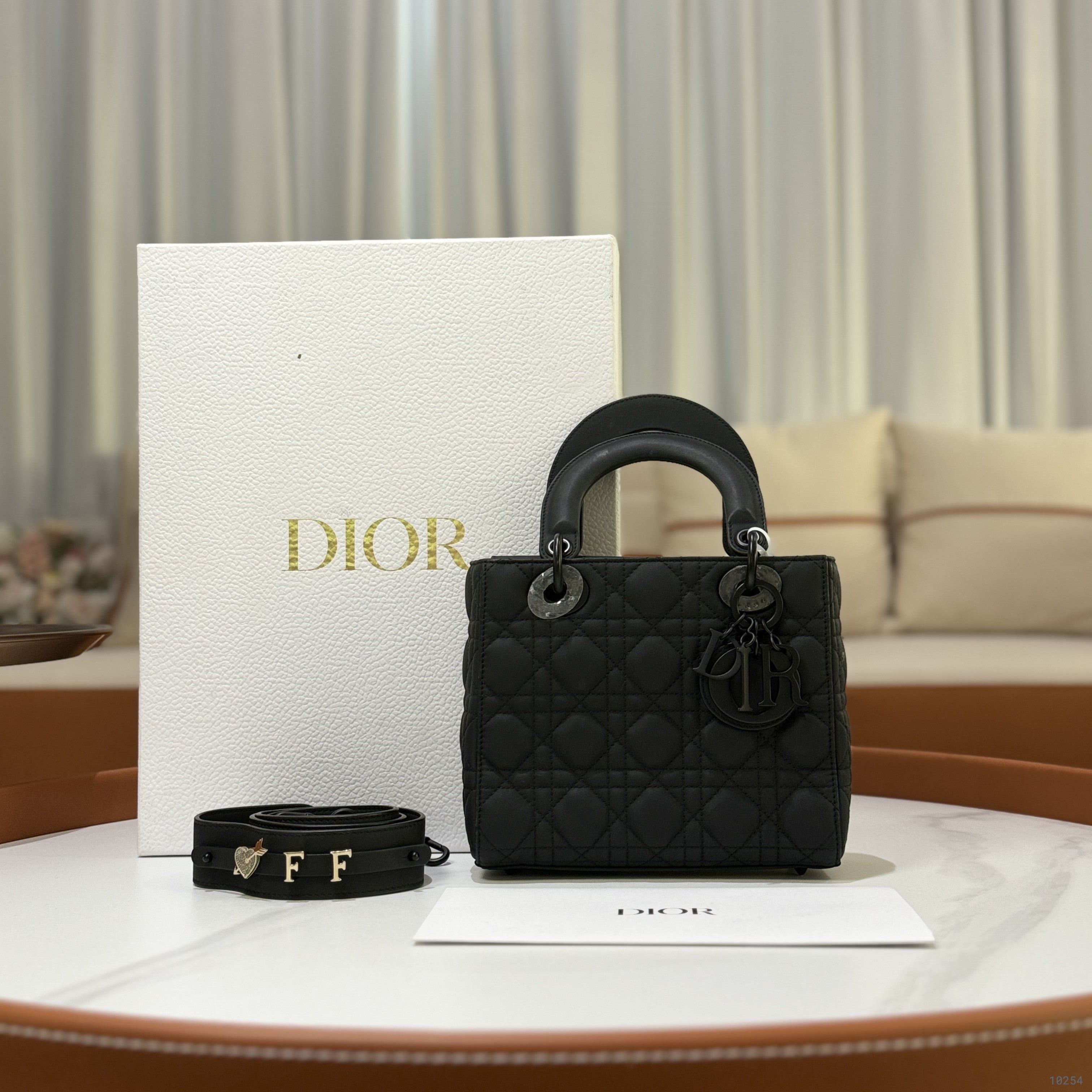 DIOR LADY SMALL SO BLACK