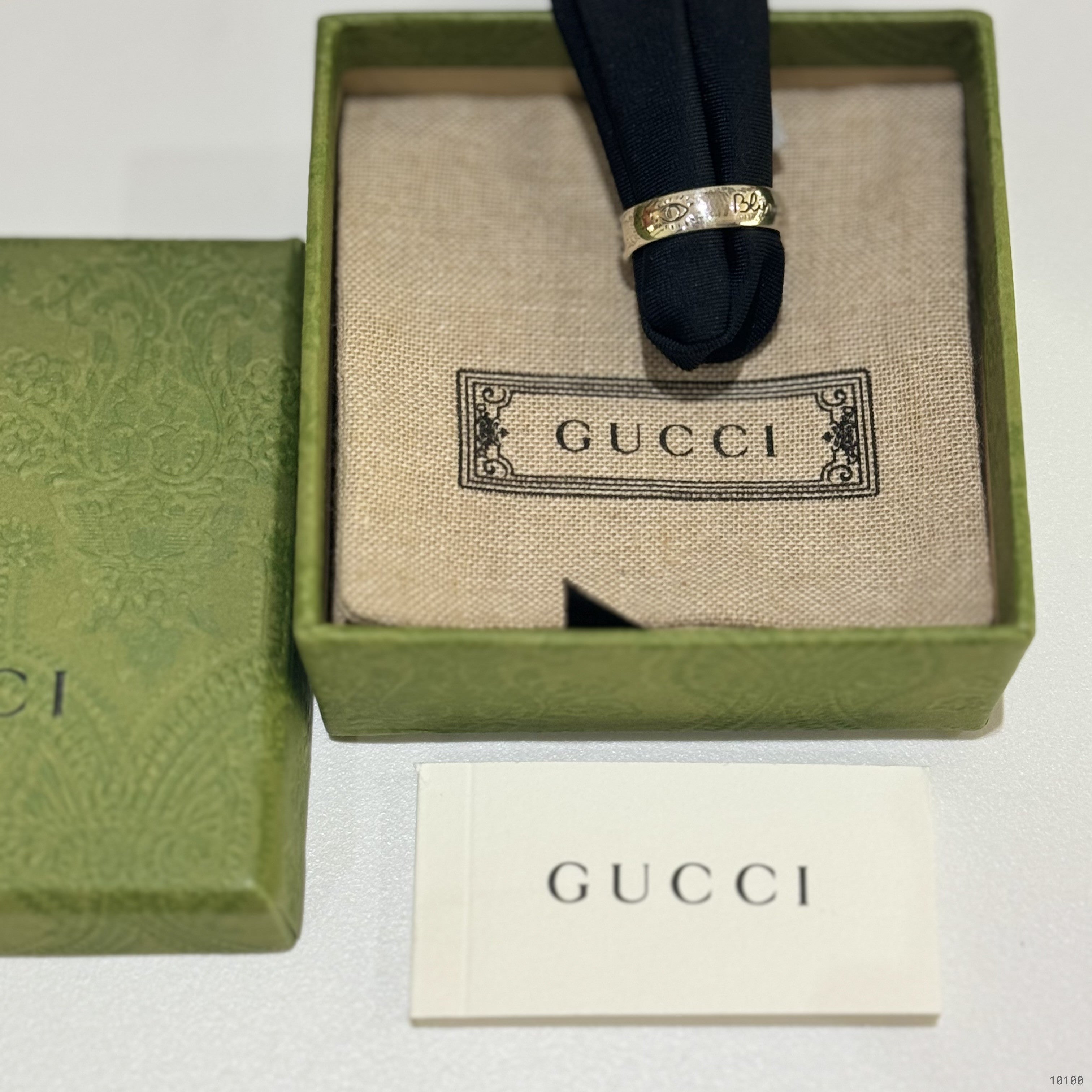 GUCCI BLIND FOR LOVE THIN RING | COLLINS RAIN