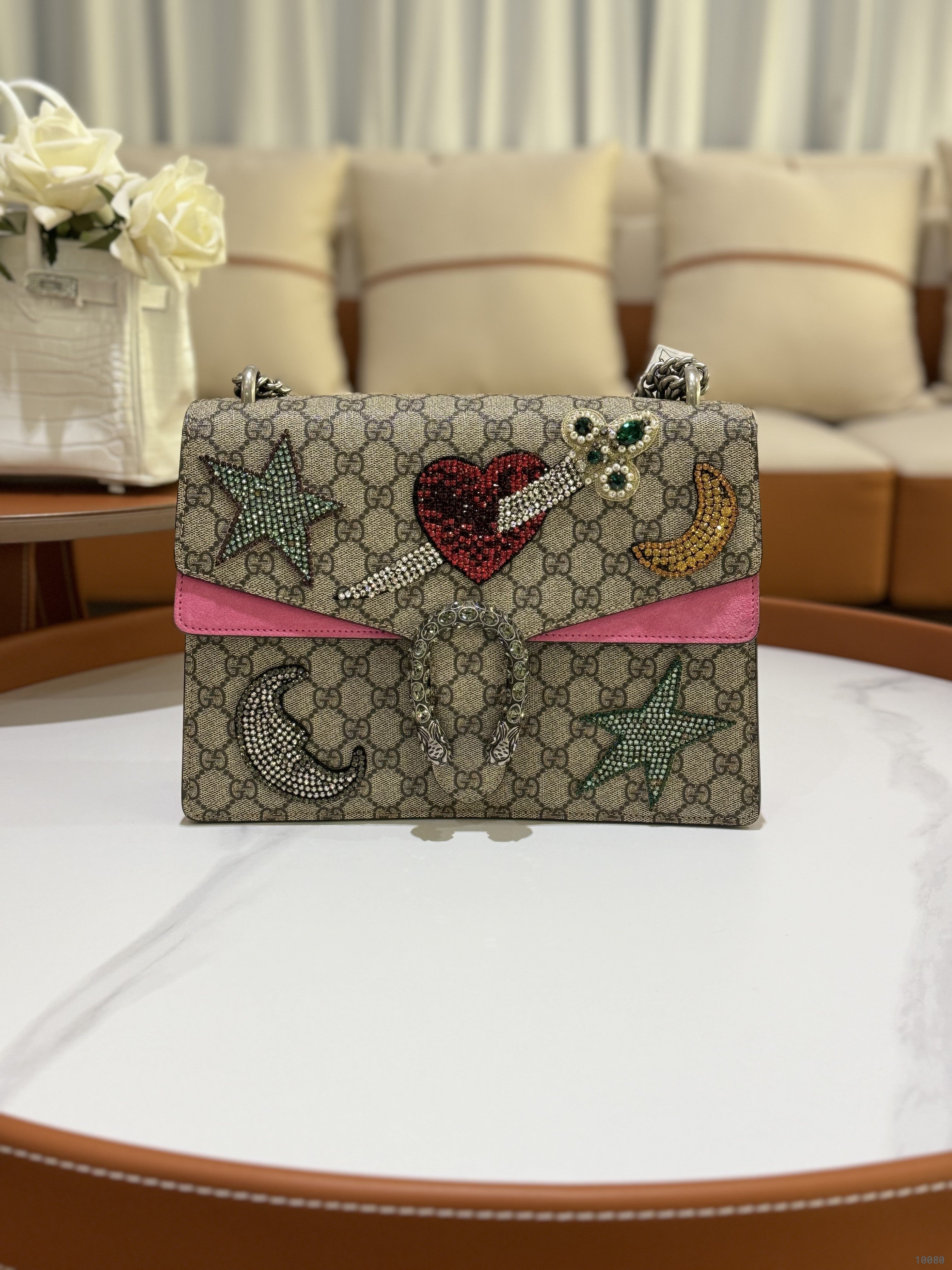 GUCCI DIONYSUS STAR HEART AND MOON BAG | COLLINS RAIN