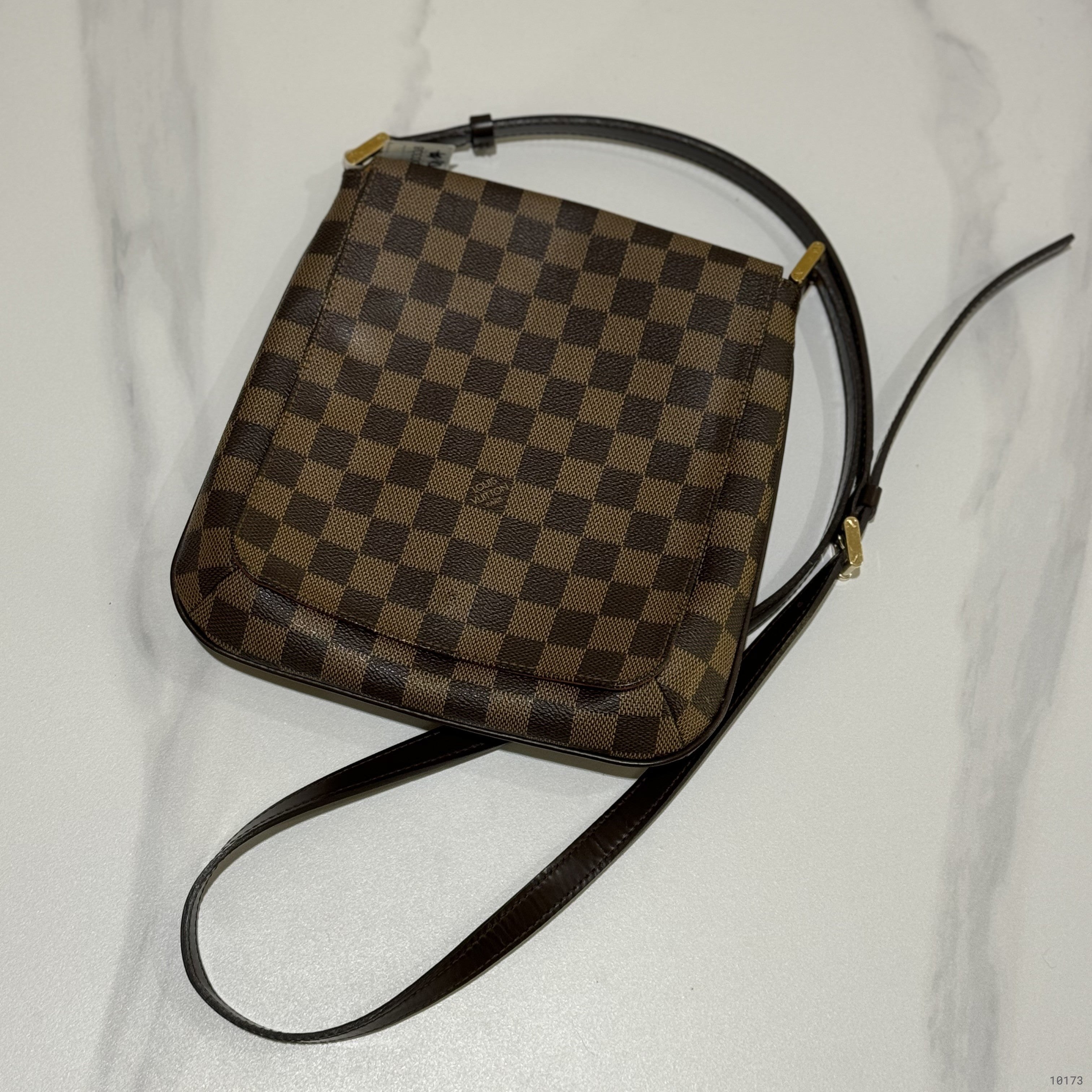 LOUIS VUITTON BROWN DAMIER KING FAYE BAG | COLLINS RAIN