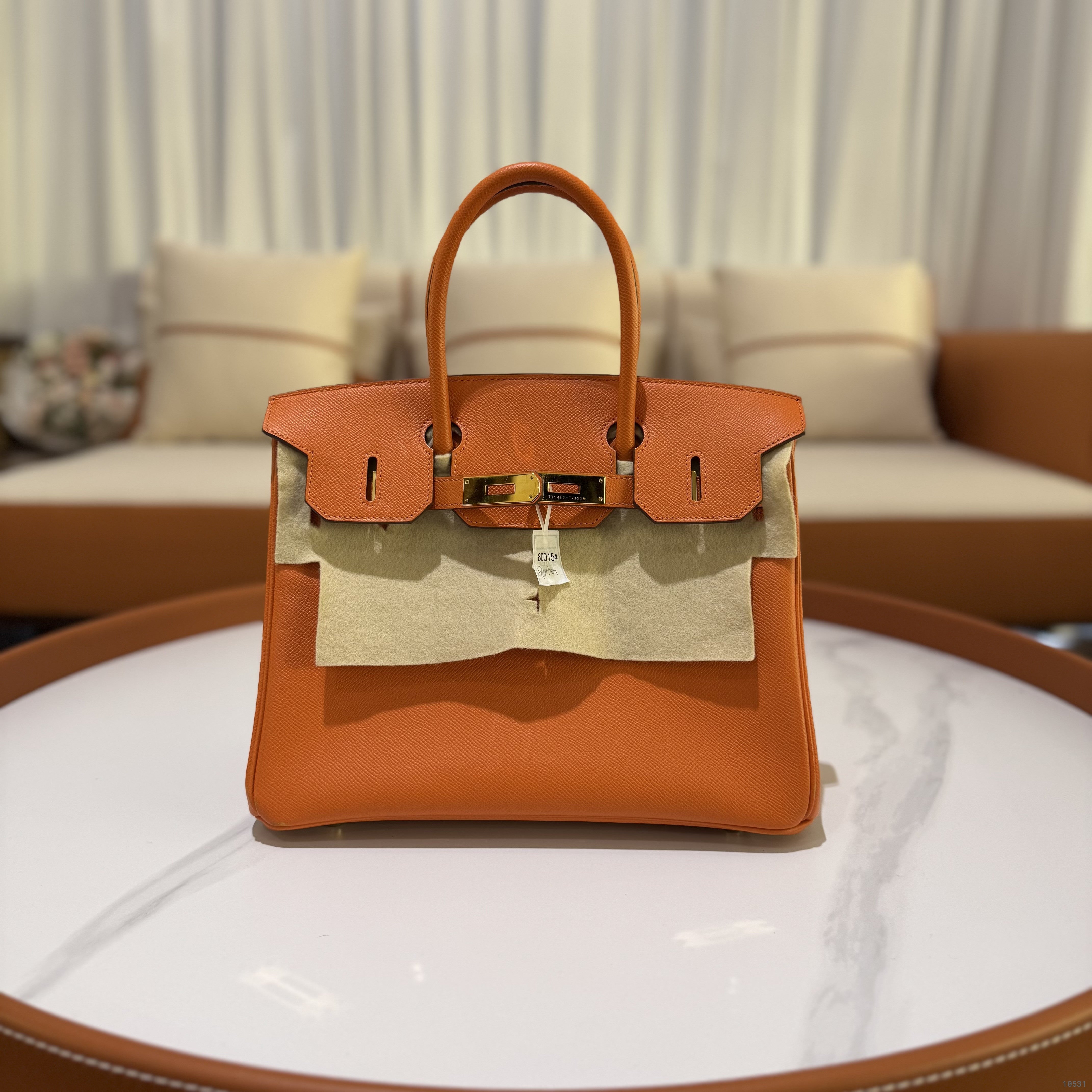 HERMES BIRKIN 30 ORANGE