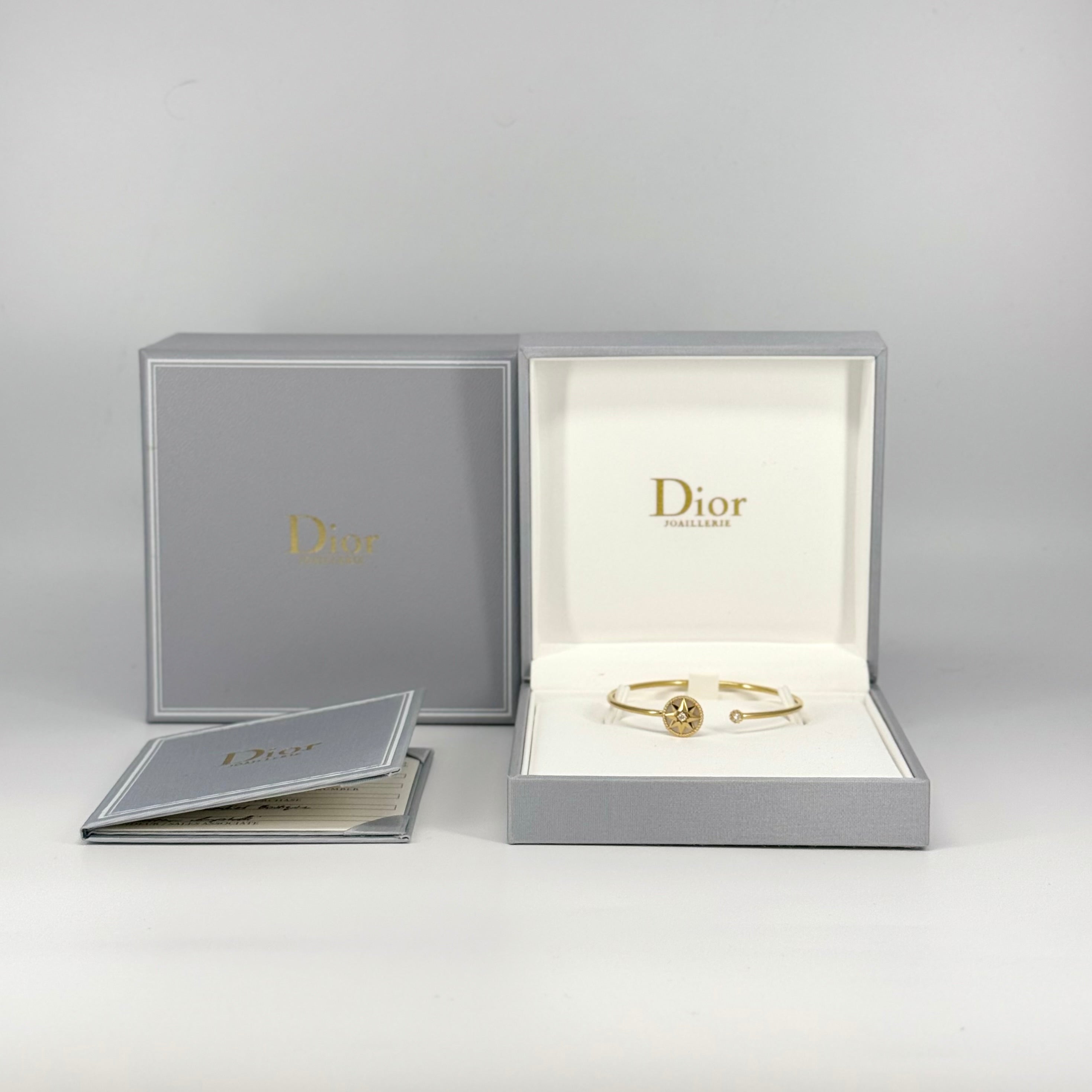 DIOR DES VENTS BRACELET, YELLOW GOLD, DIAMONDS AND MOTHER OF PEARL