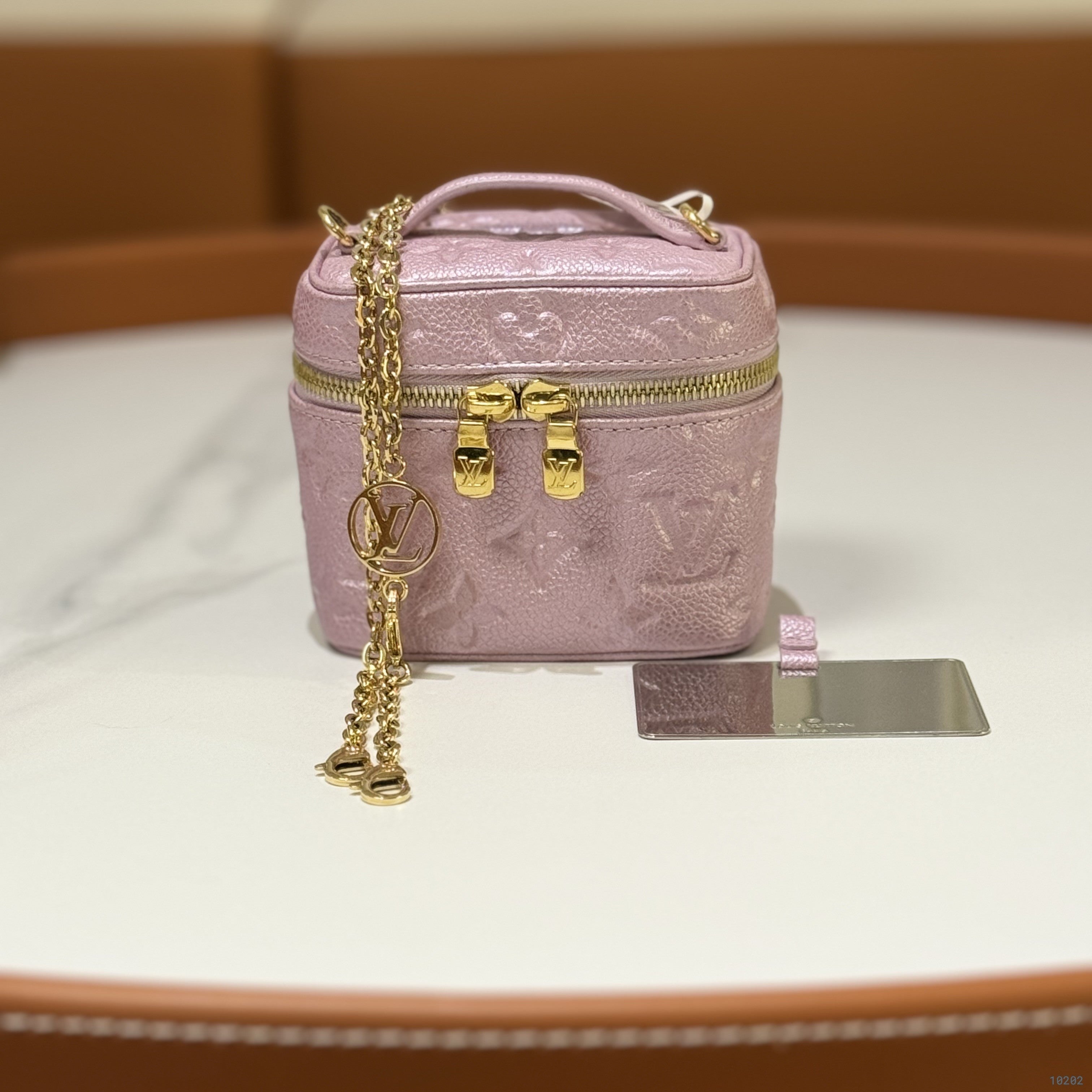 LOUIS VUITTON MICRO VANITY PINK | COLLINS RAIN