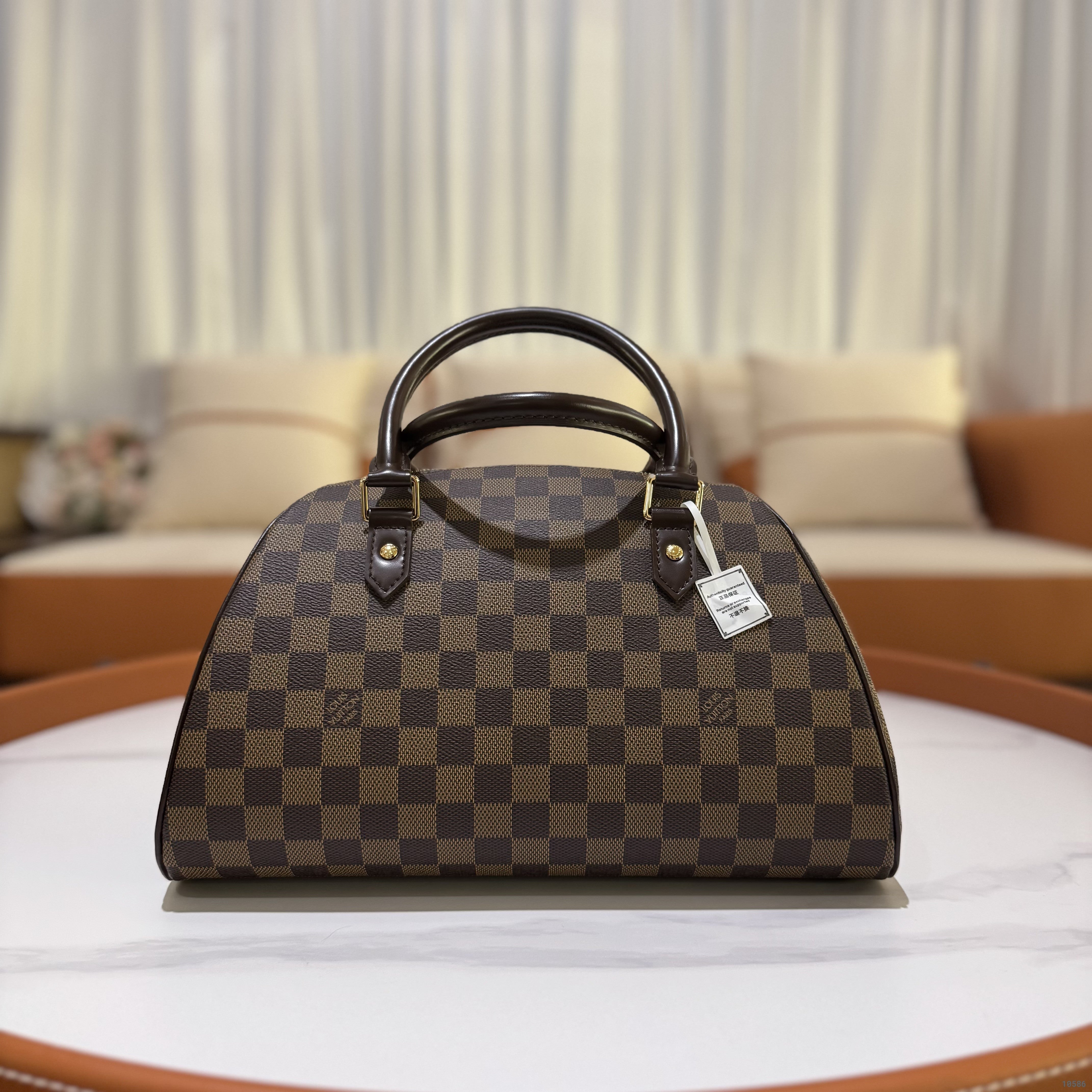 LOUIS VUITTON VINTAGE BROWN DAMIER INGOT BAG