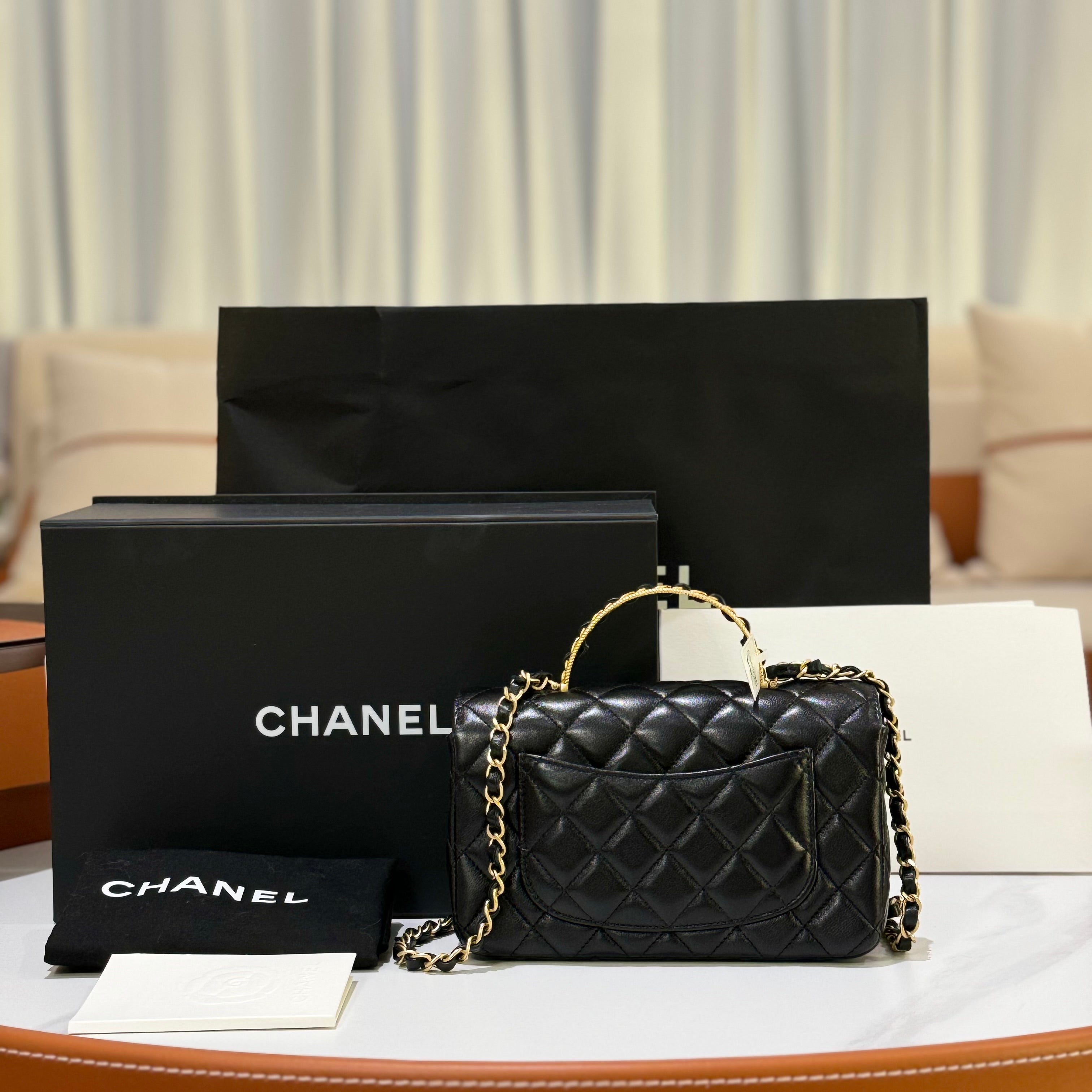 CHANEL MINI CLASSIC FLAP BAG (MICROCHIP)