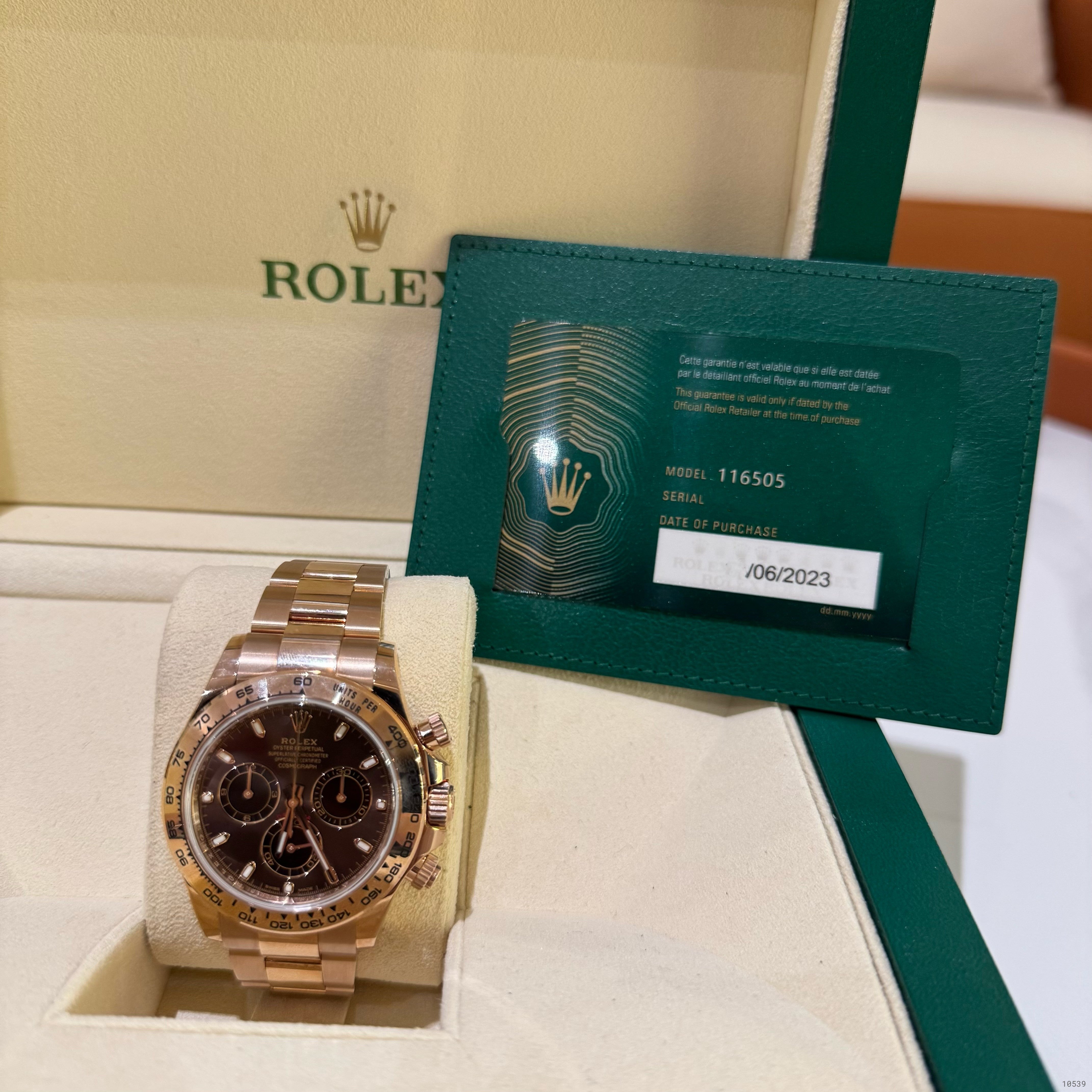 ROLEX DAYTONA 116505 CHOCOLATE DIAL