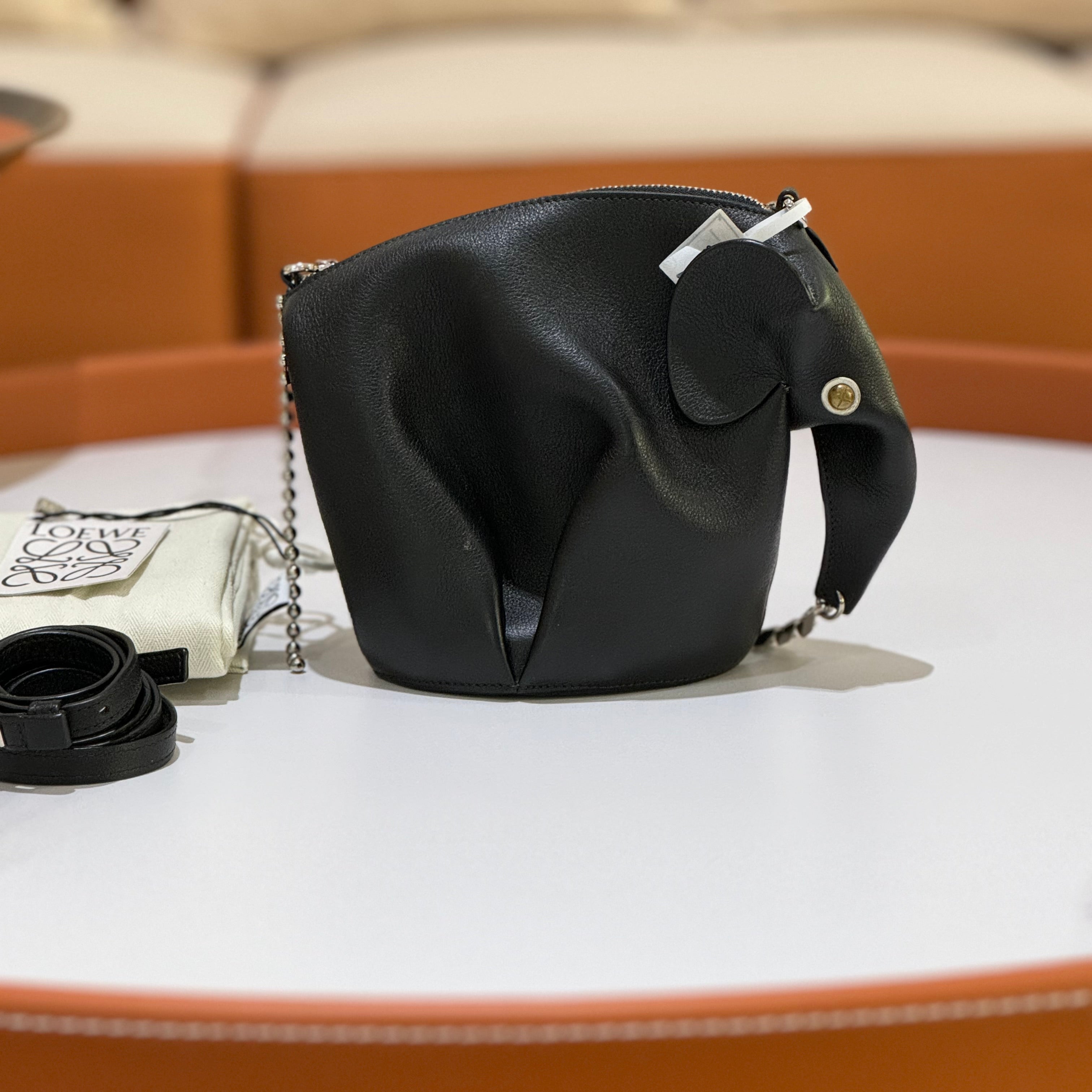 LOEWE ELEPHANT BAG | COLLINS RAIN