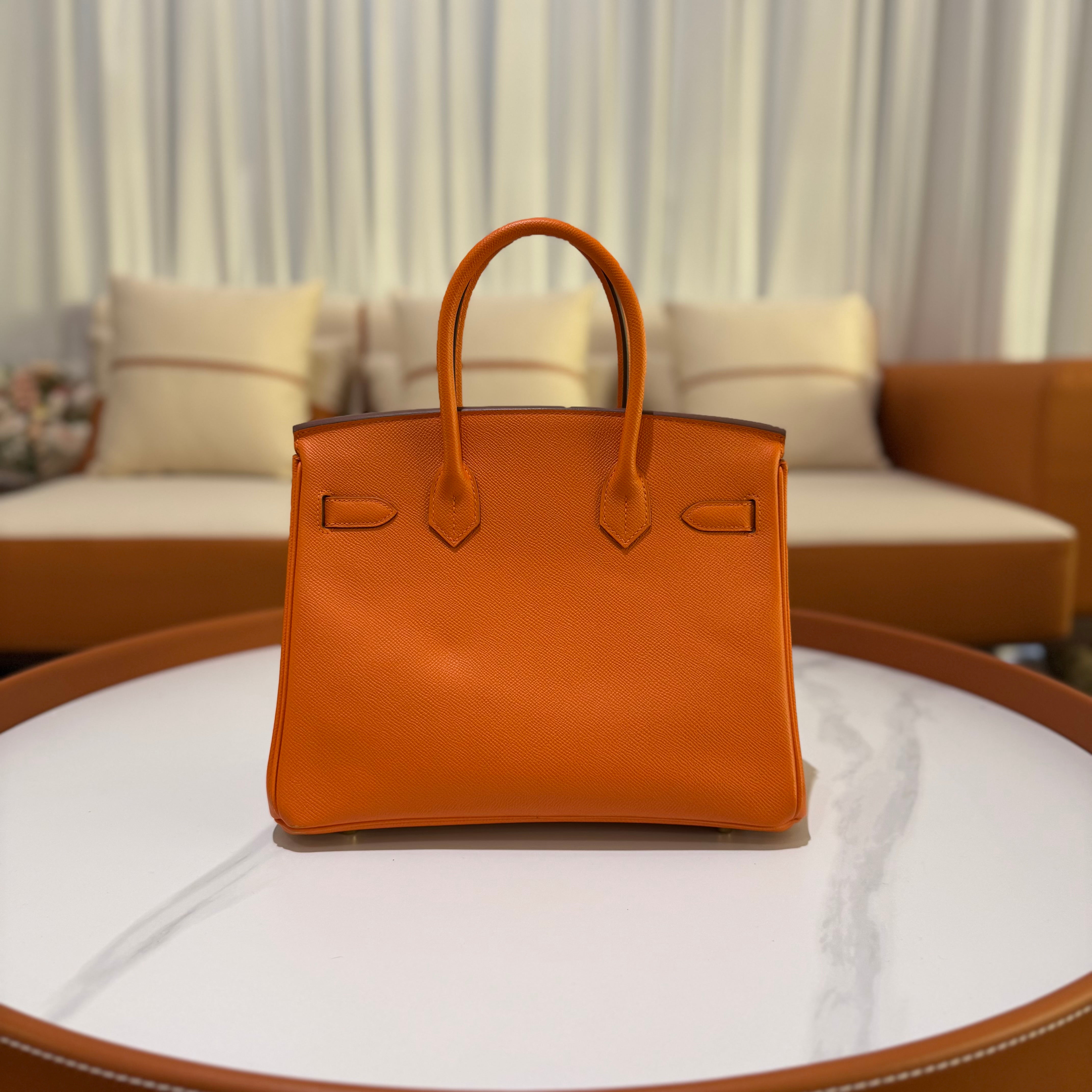 HERMES BIRKIN 30 ORANGE