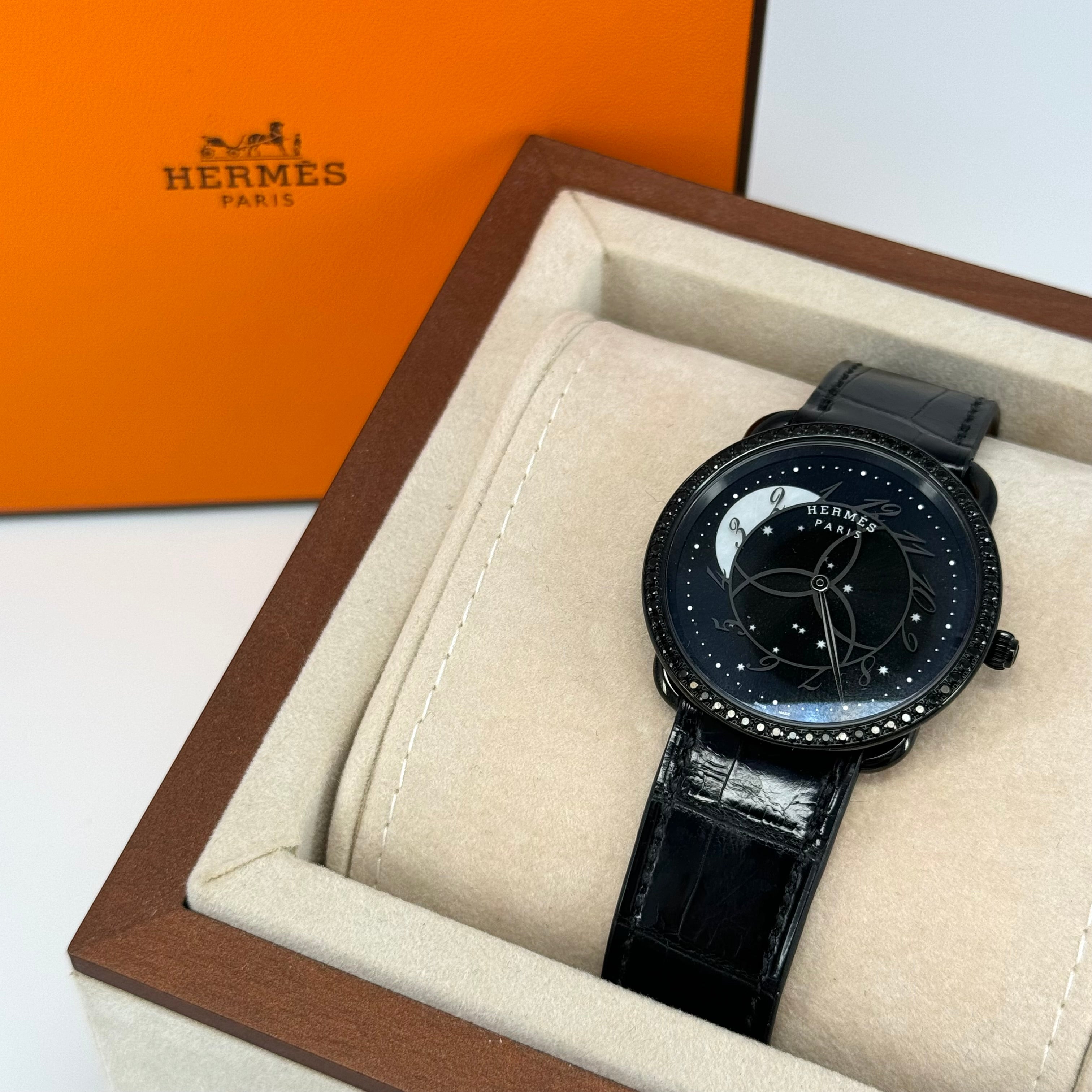 HERMES ARCEAU SERIES  WATCH STAMP Z