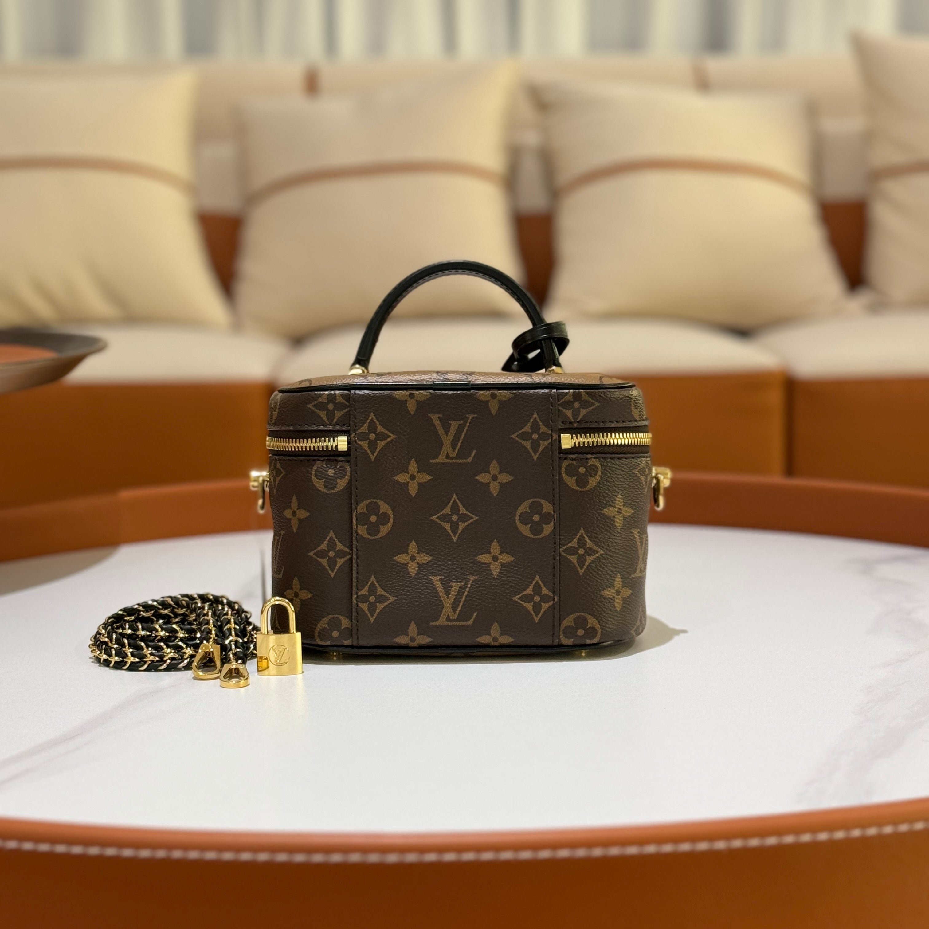 LOUIS VUITTON VANITY MONOGRAM BOX BAG | COLLINS RAIN