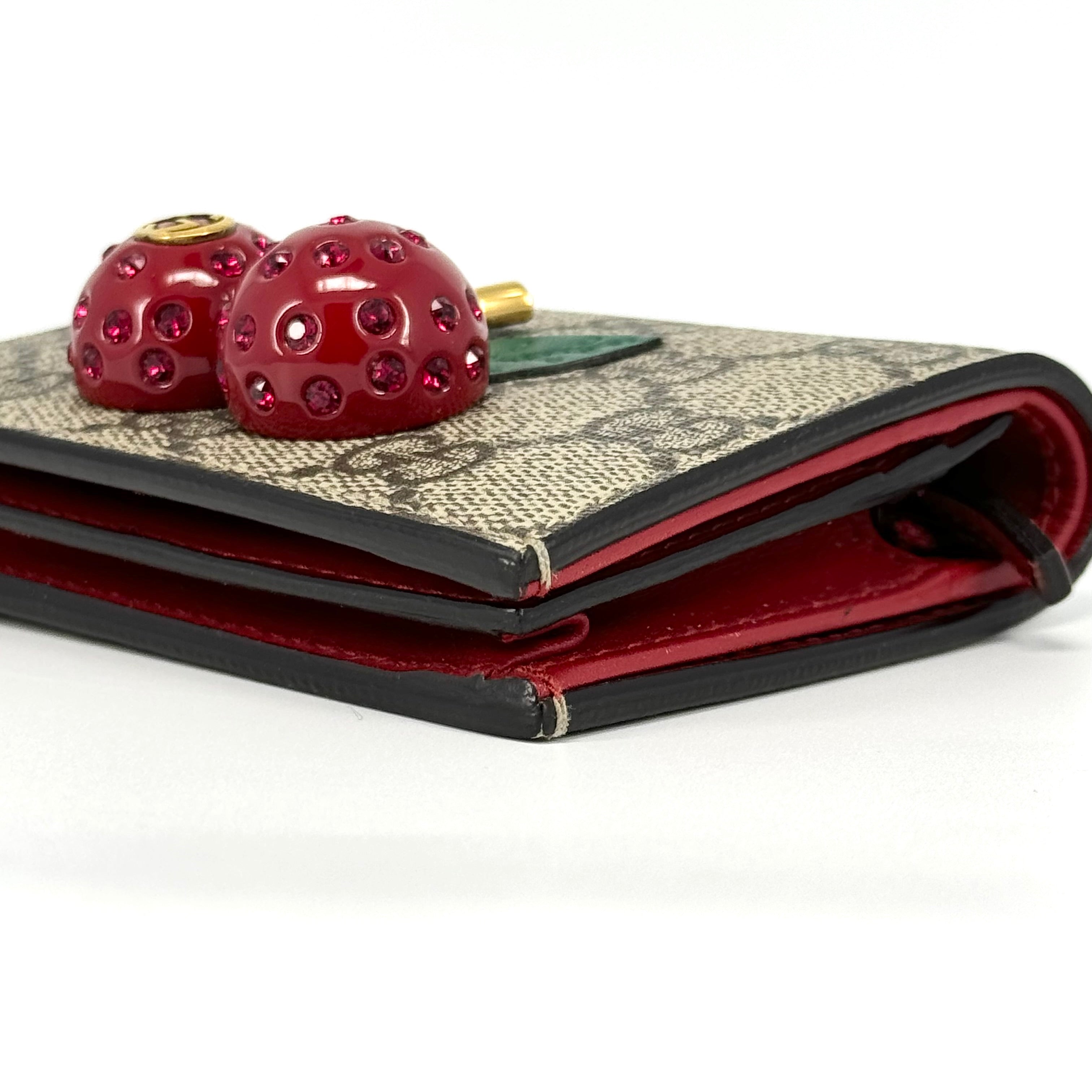 GUCCI CHERRY WALLET