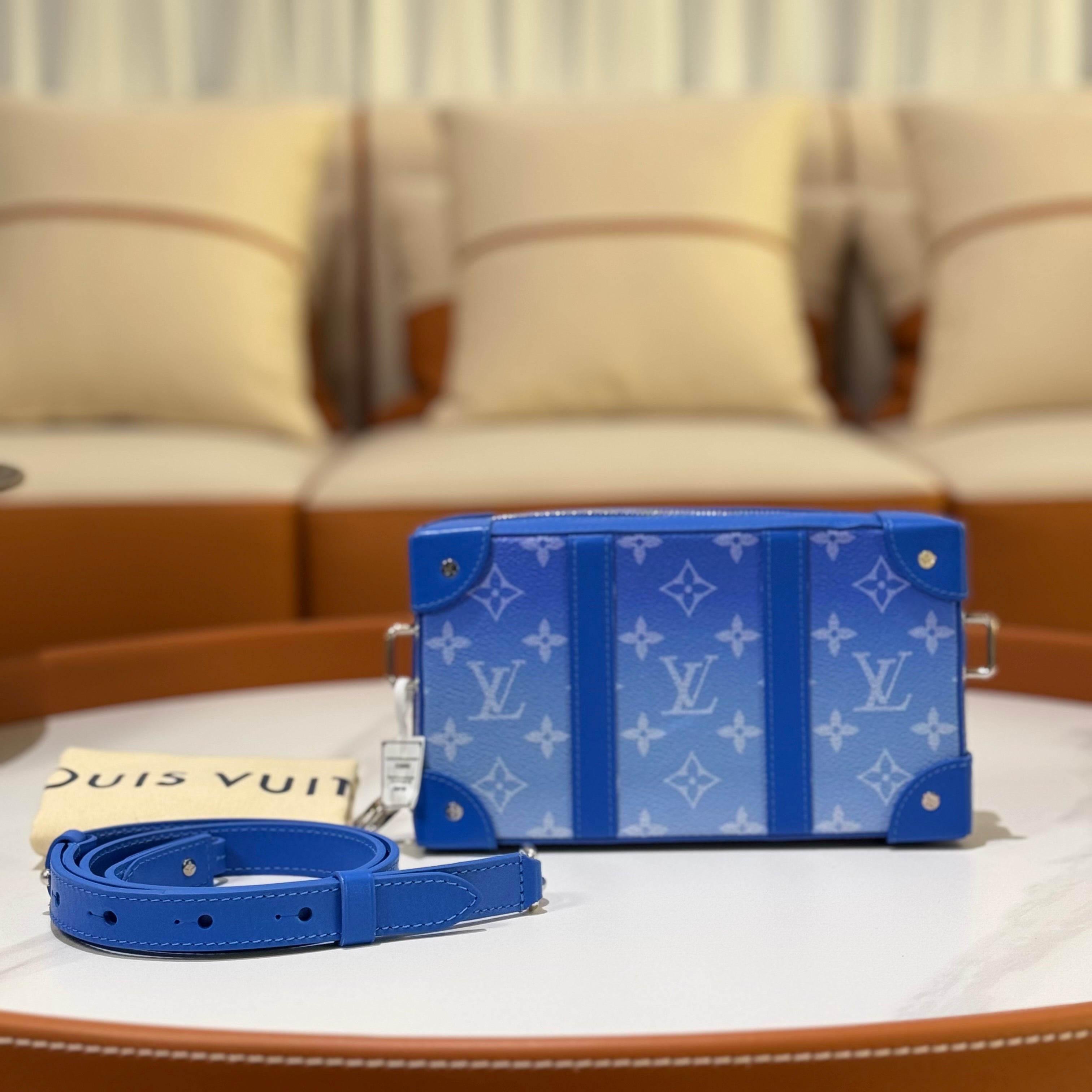 LOUIS VUITTON SOFT TRUNK BLUE SKY WHITE CLOUD SERIES