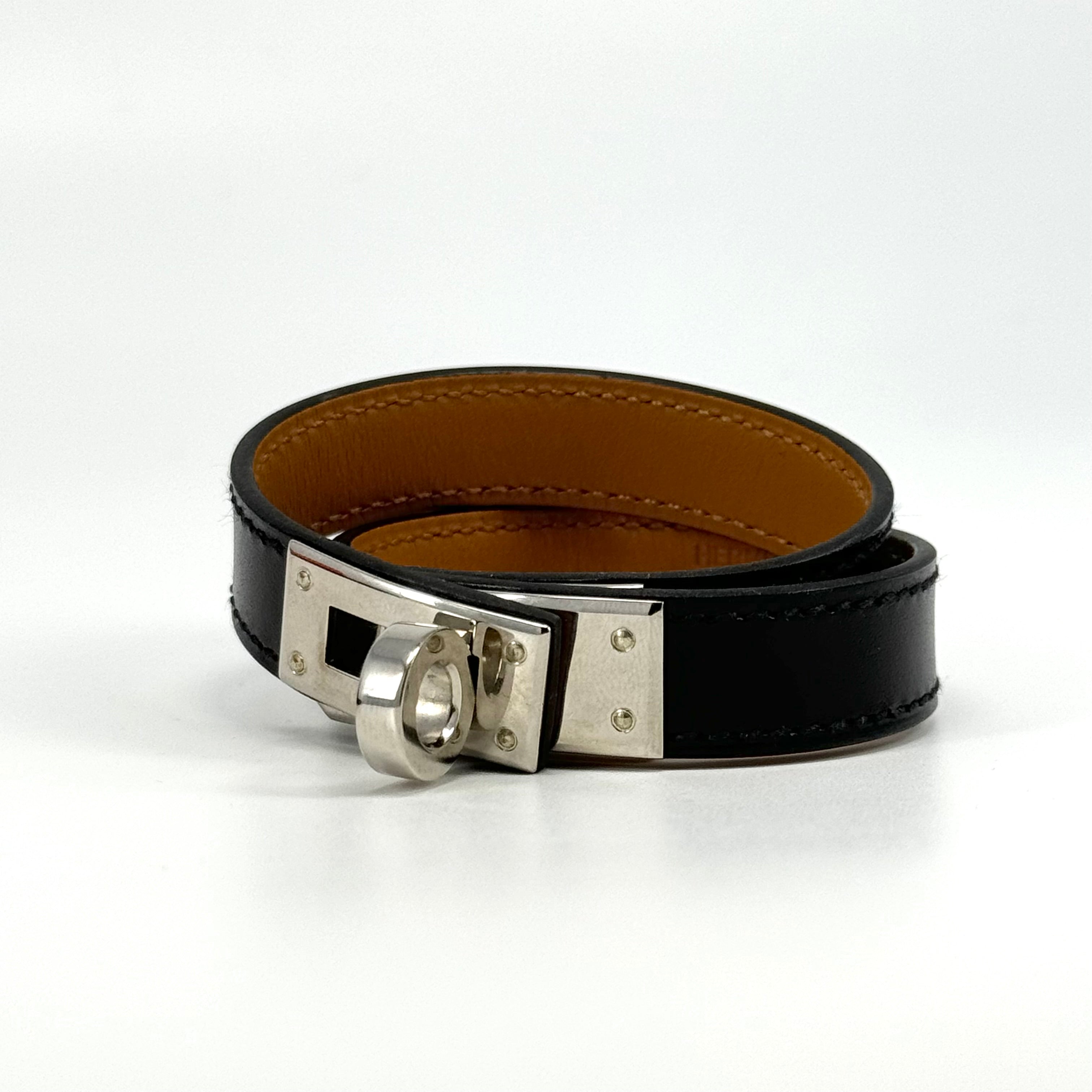 HERMES KELLY DOUBLE TOUR BRACELET