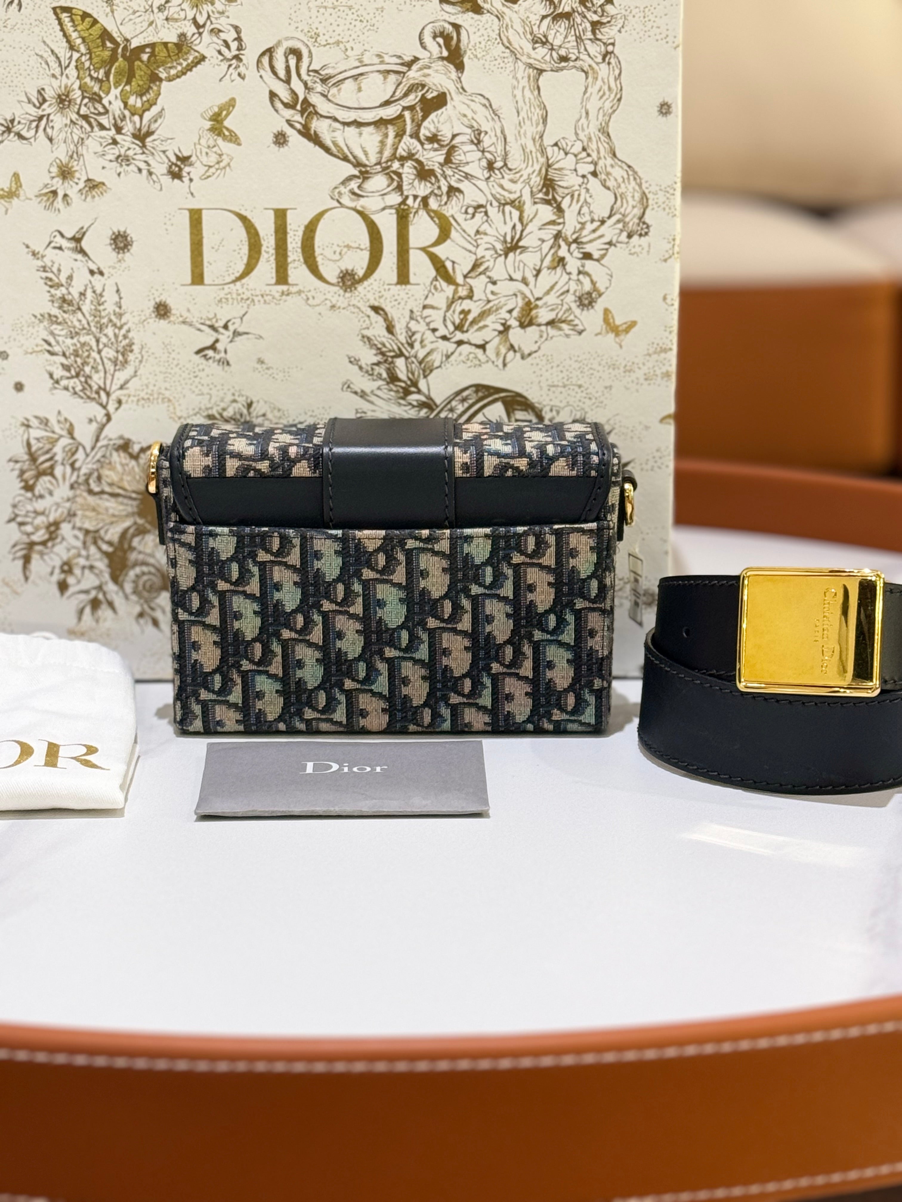 DIOR 30 MONTAIGNE MINI BOX BAG | COLLINS RAIN