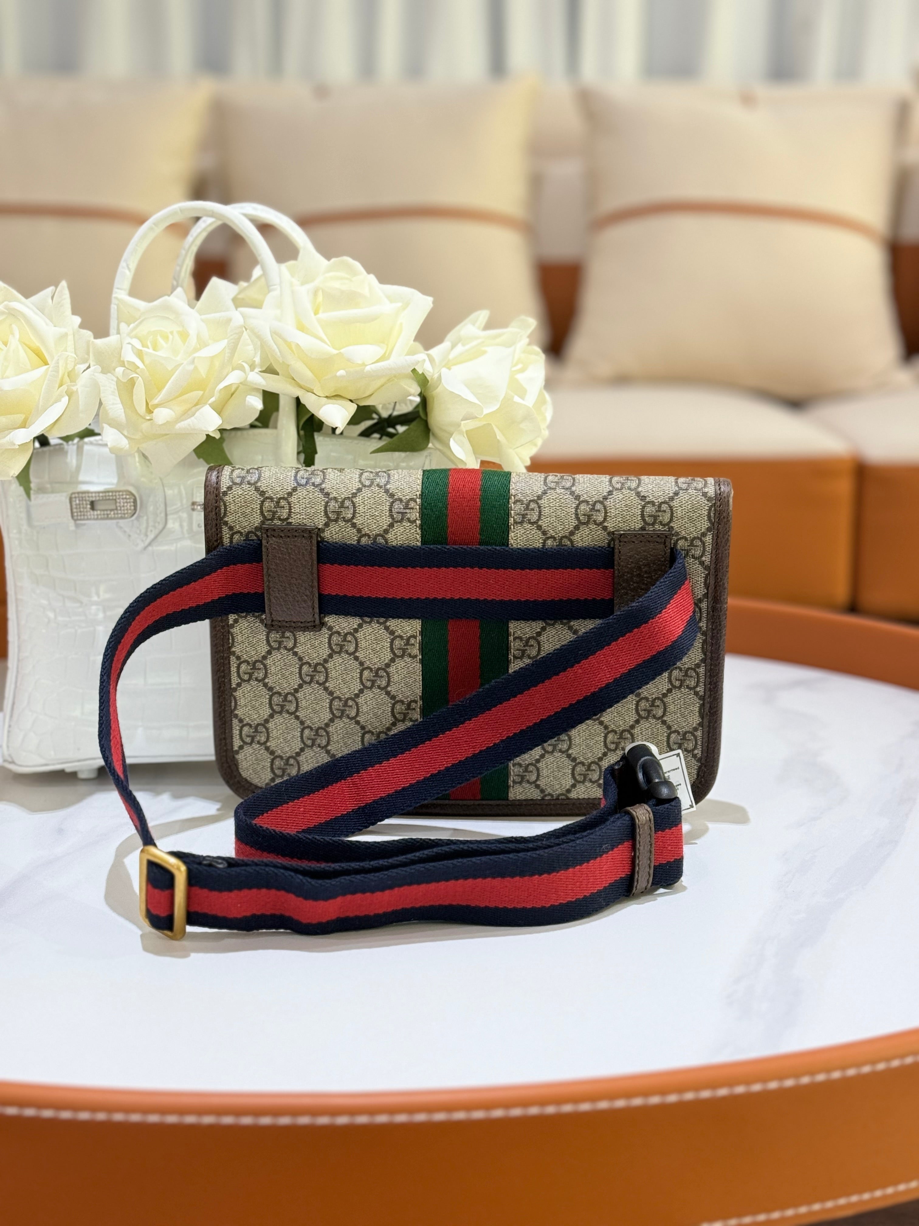 GUCCI OPHIDIA GG SMALL BELT BAG | COLLINS RAIN