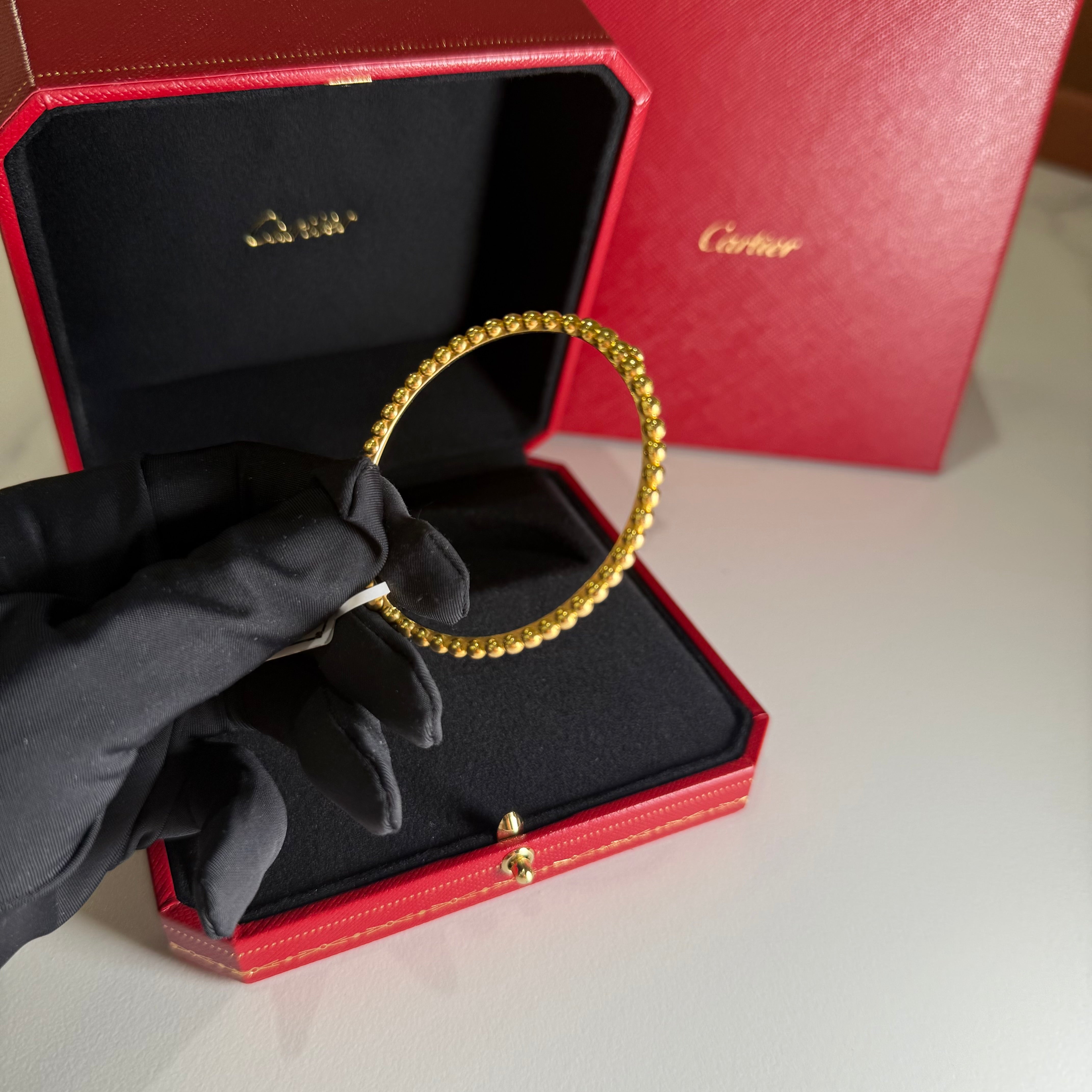 VAN CLEEF & ARPELS PERLÉE PEARLS OF GOLD BRACELET 18K YELLOW GOLD