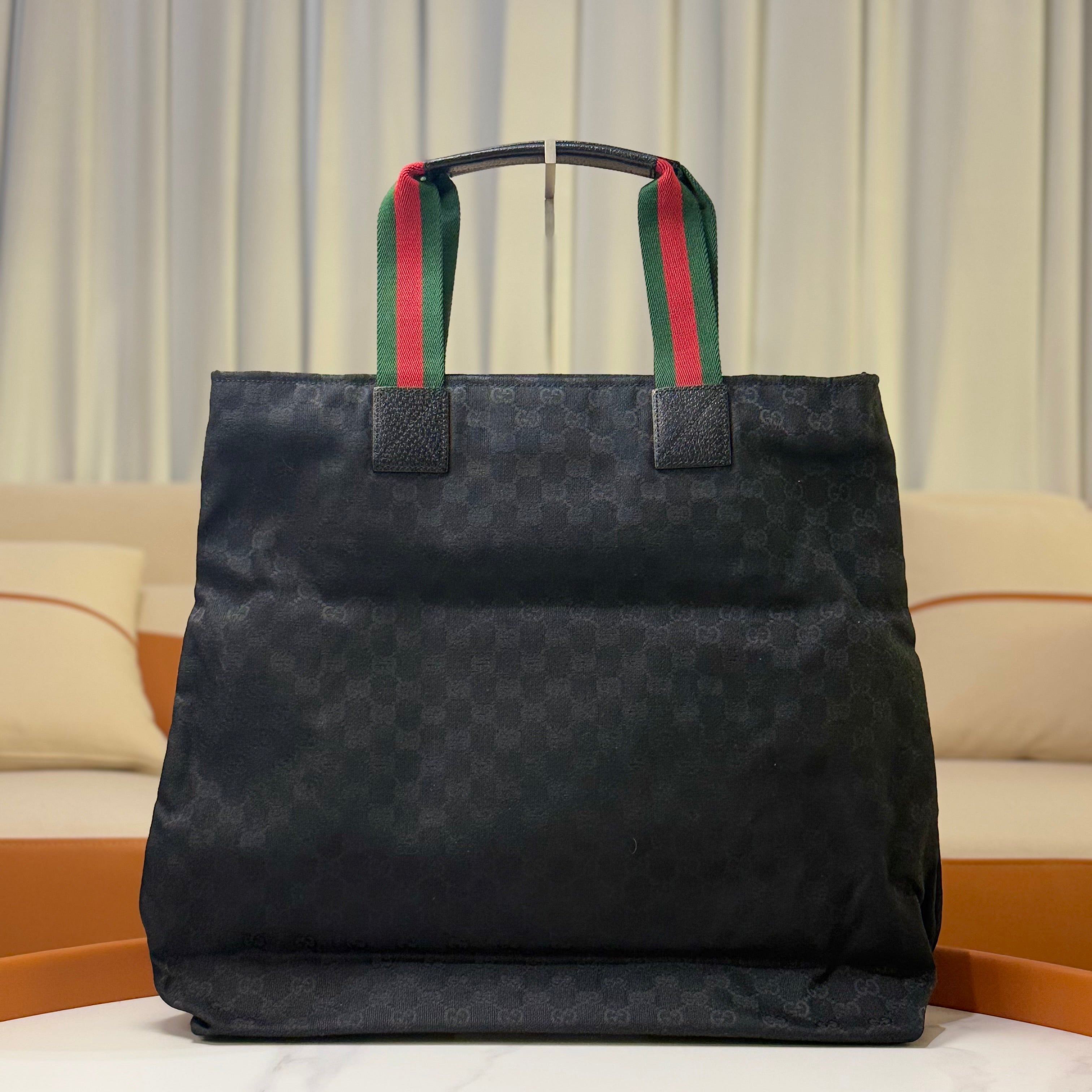 GUCCI VINTAGE MONOGRAM TOTE BAG