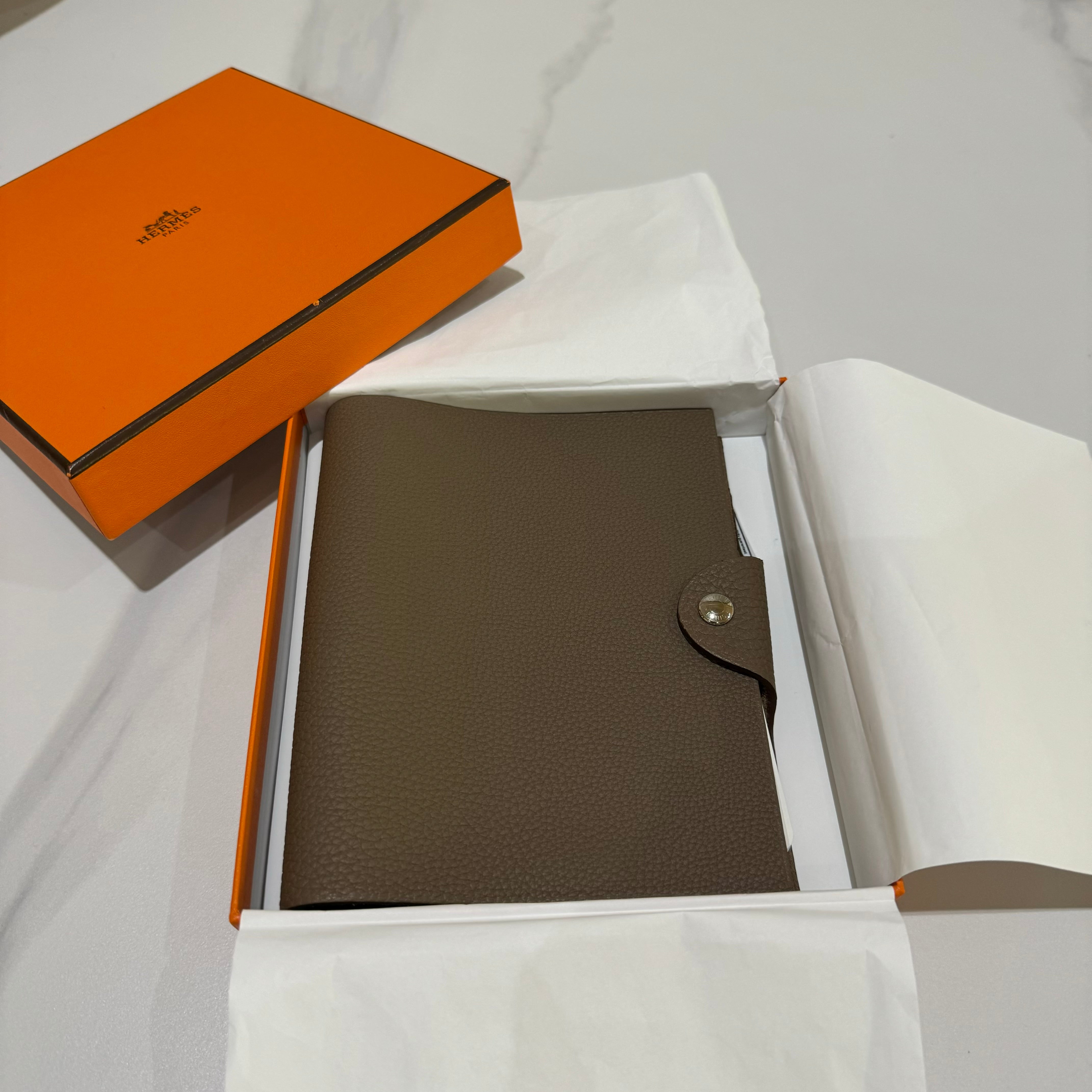 HERMES NOTEBOOK COVER PLUS REFILL PM | COLLINS RAIN