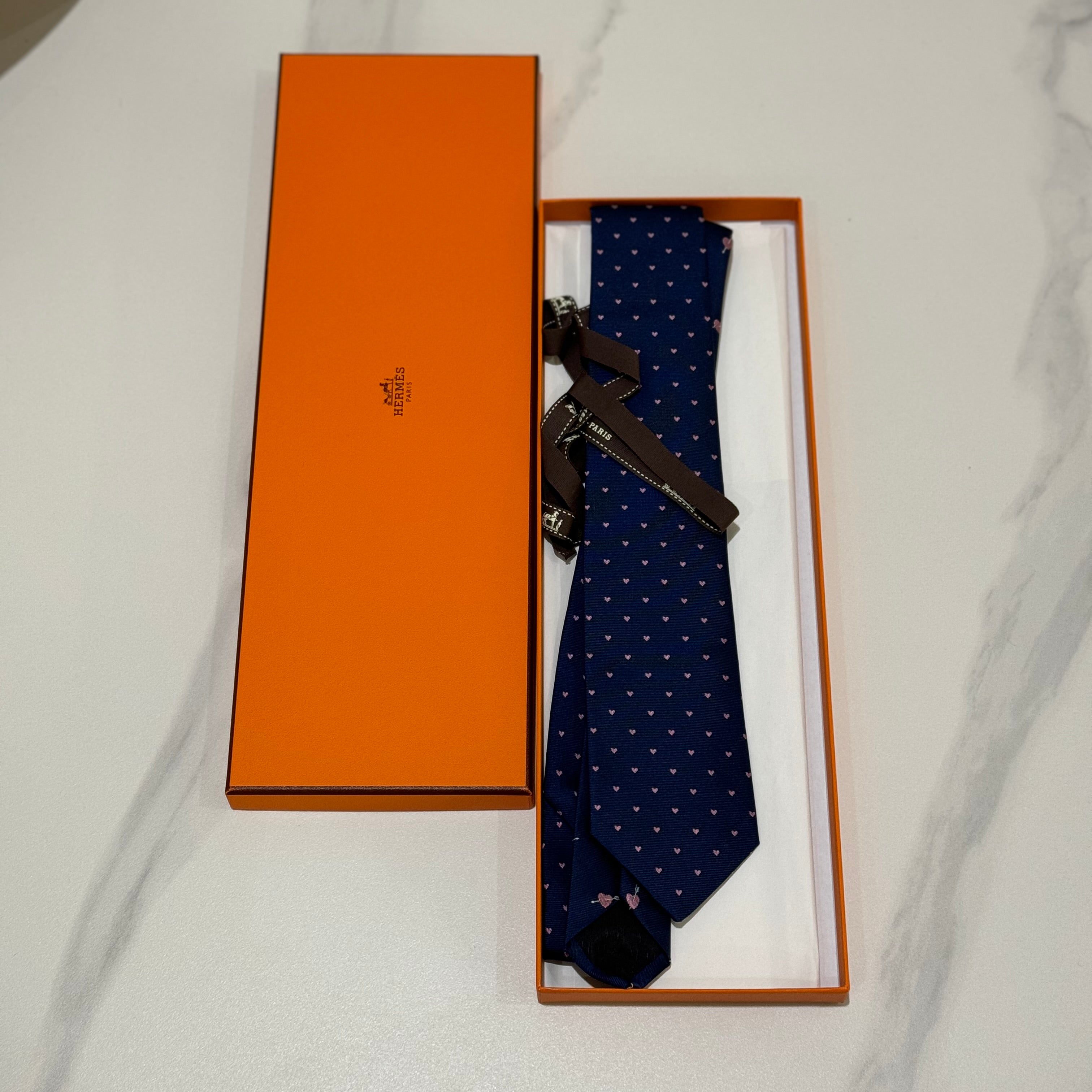 HERMES TIE | COLLINS RAIN