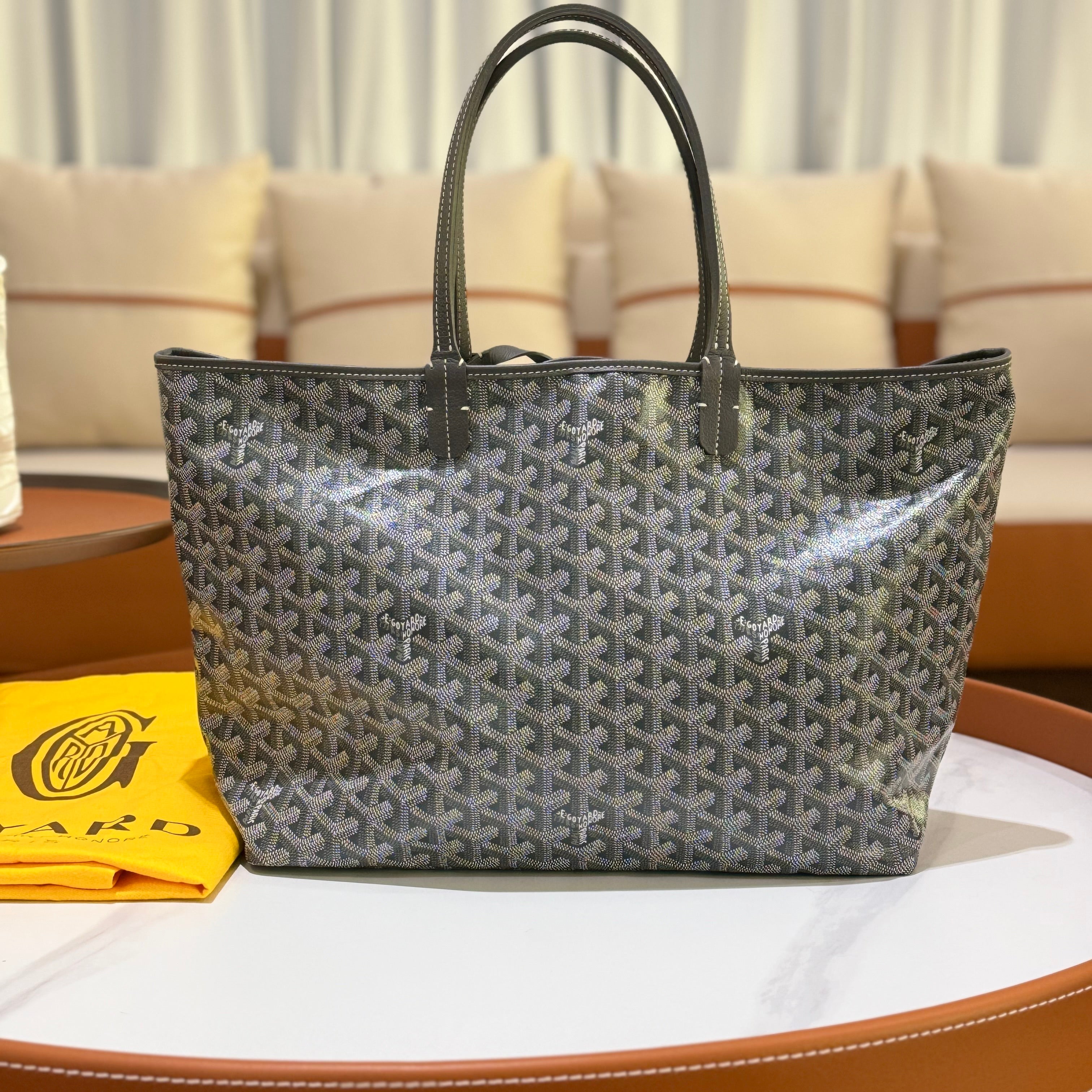 GOYARD SAINT LOUIS TOTE BAG MM | COLLINS RAIN