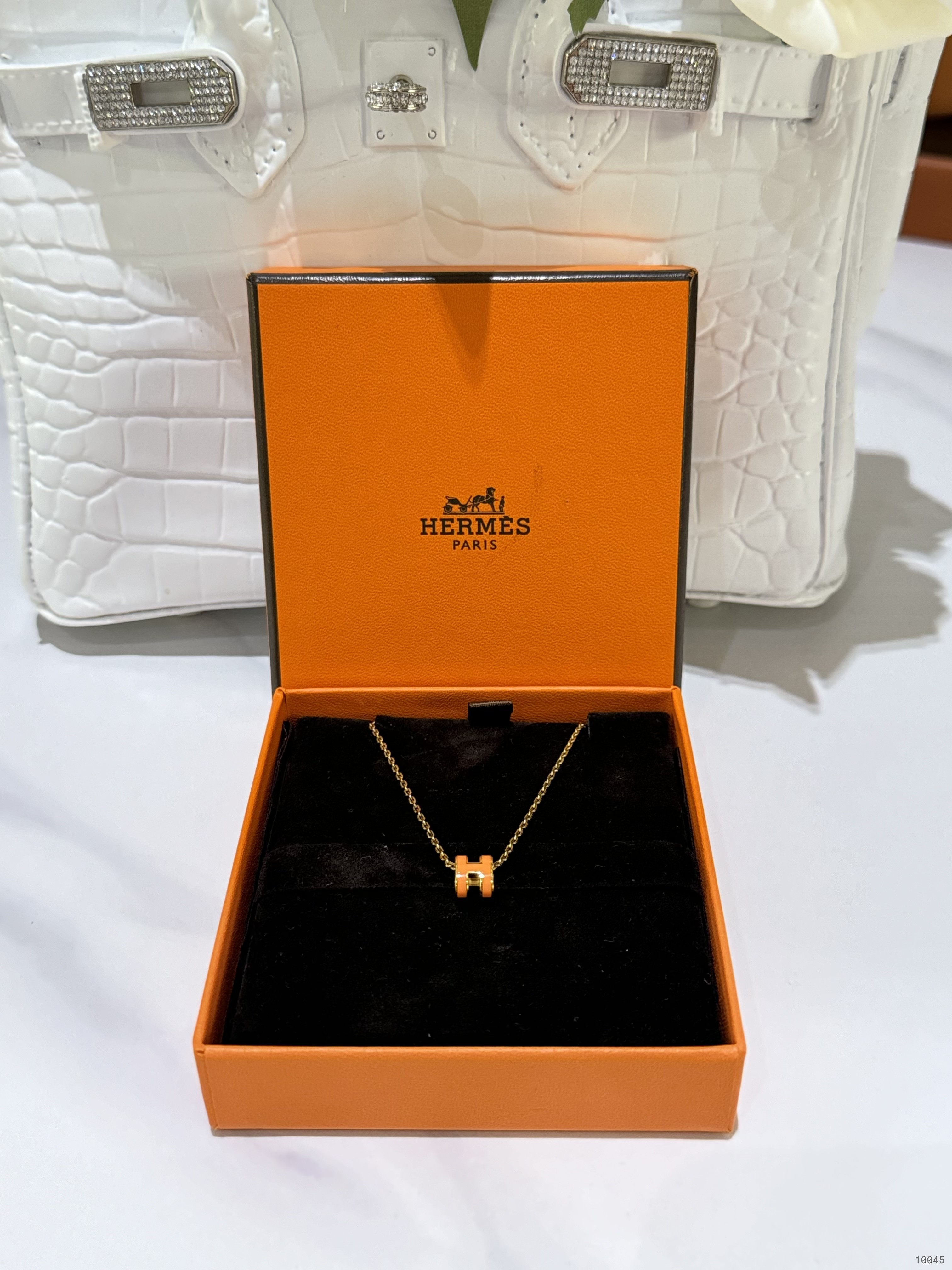 HERMES MINI POP H NECKLACE | COLLINS RAIN