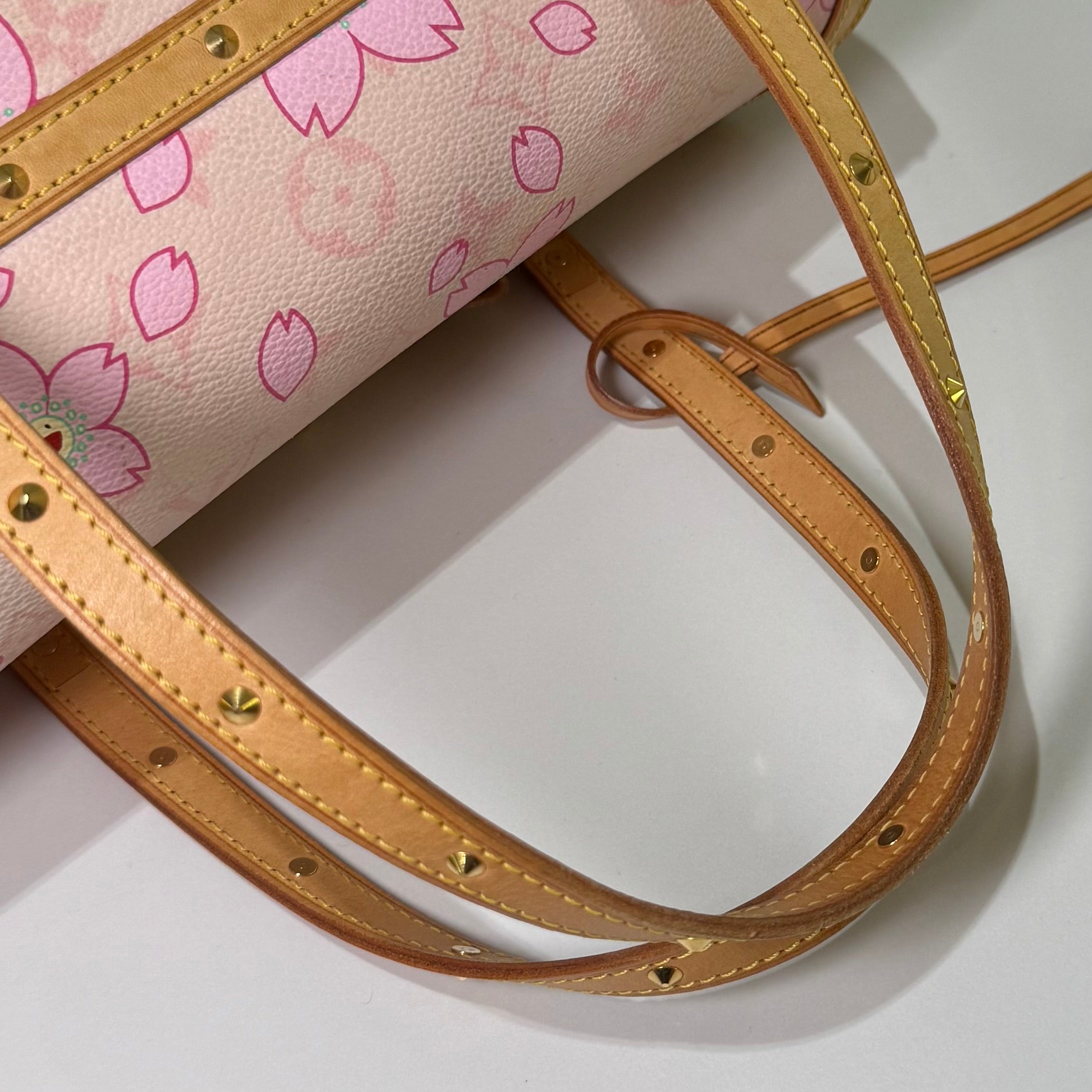 LOUIS VUITTON CHERRY BLOSSOM BAG BY TAKASHI MURAKAMI