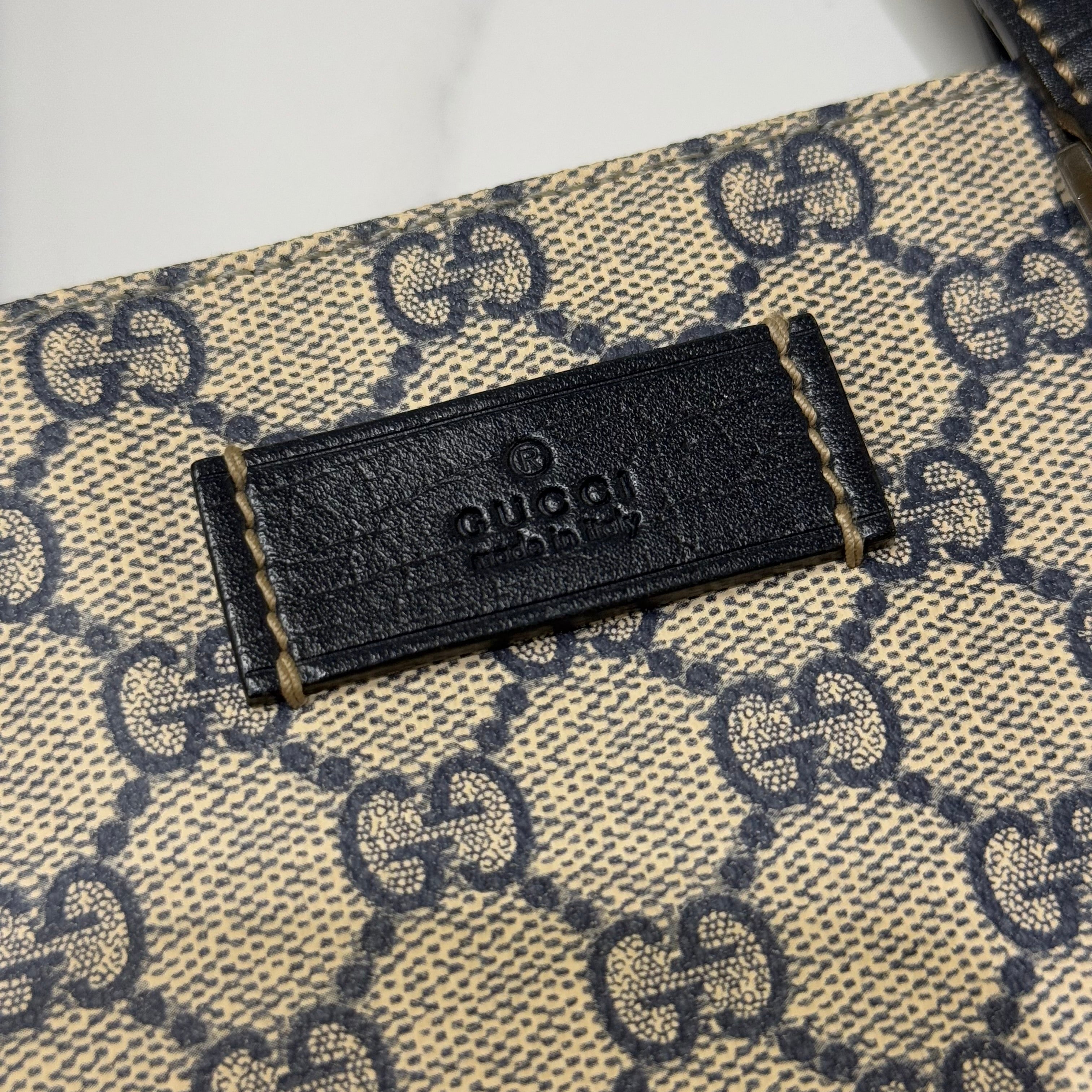 GUCCI VINTAGE MONOGRAM TOTE BAG