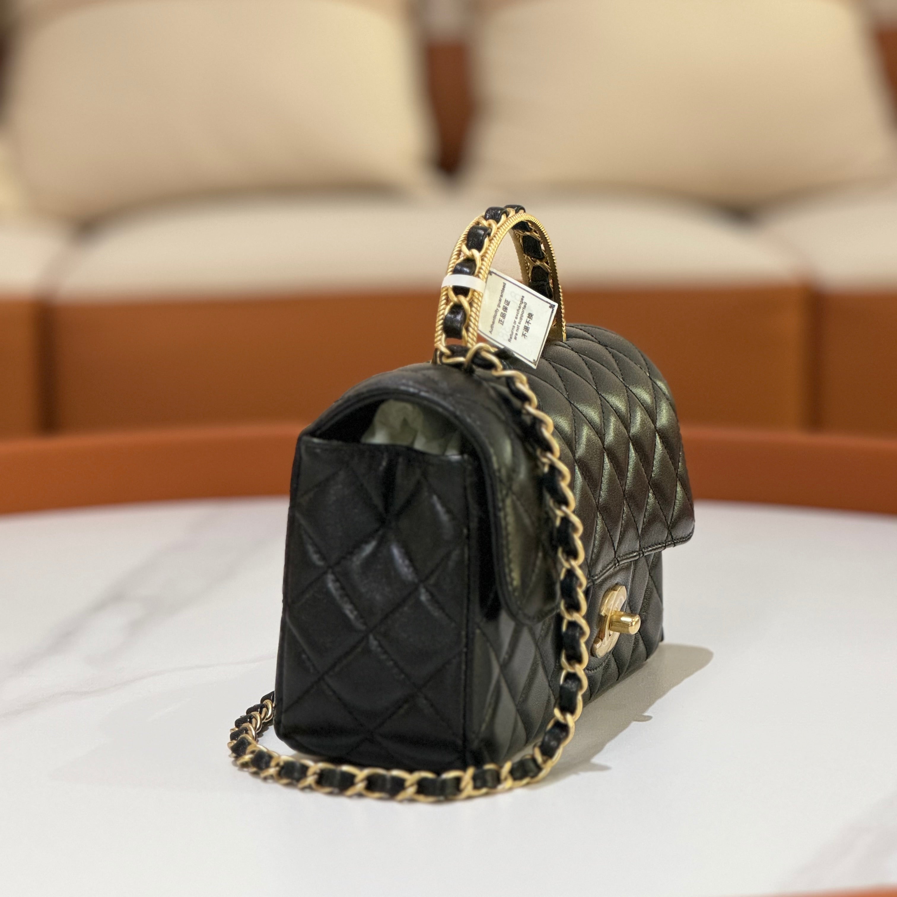 CHANEL MINI CLASSIC FLAP BAG (MICROCHIP)