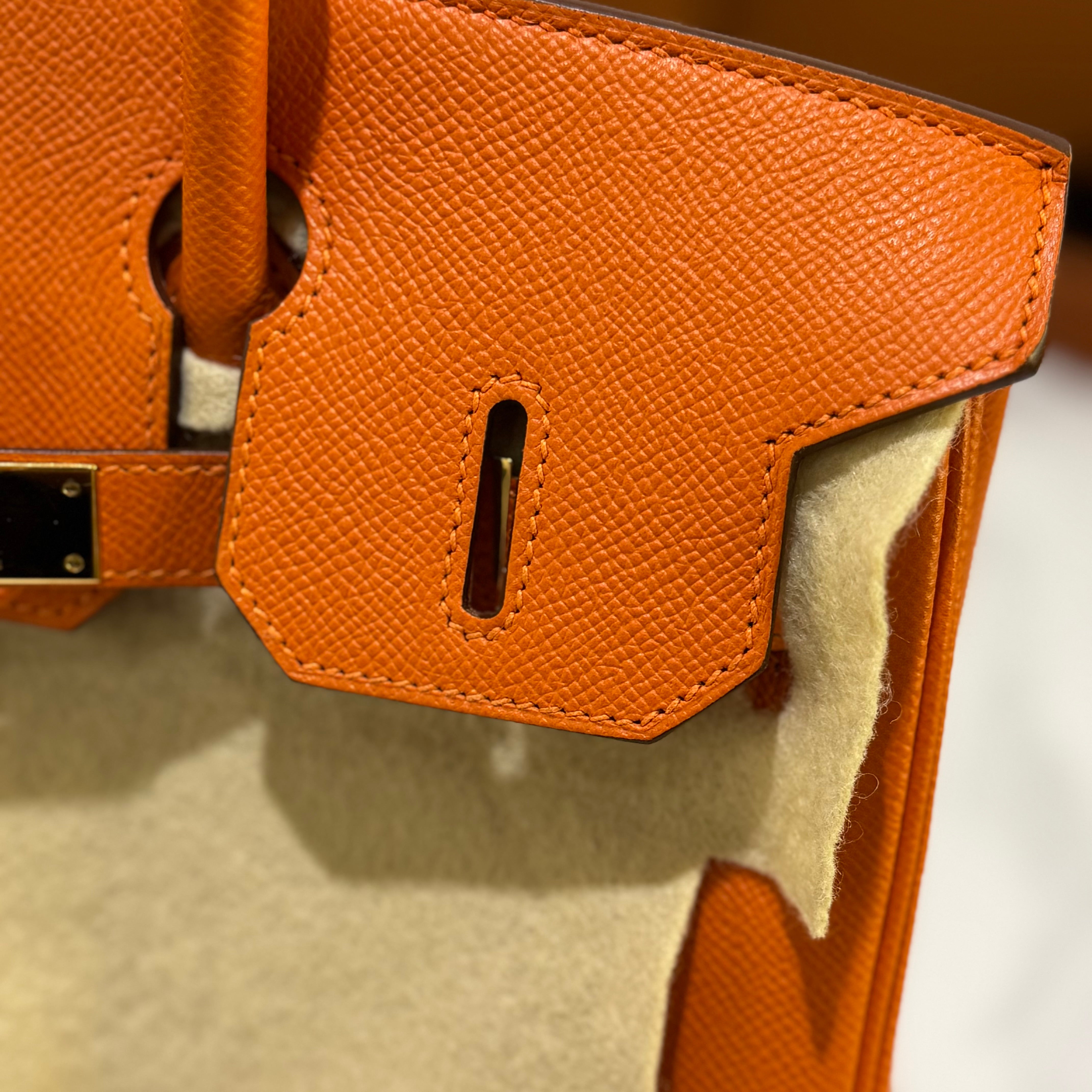 HERMES BIRKIN 30 ORANGE