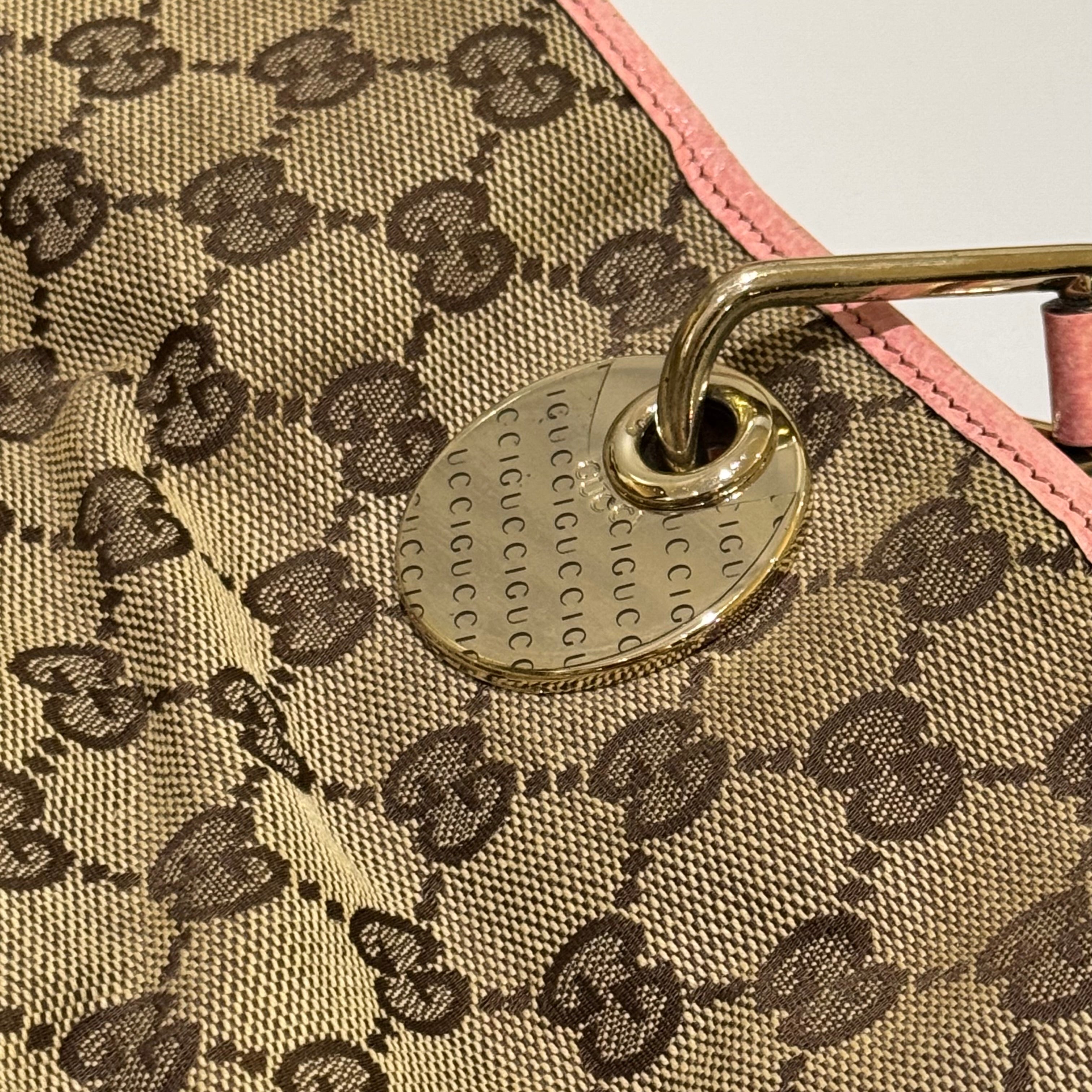 GUCCI VINTAGE TOTE PINK