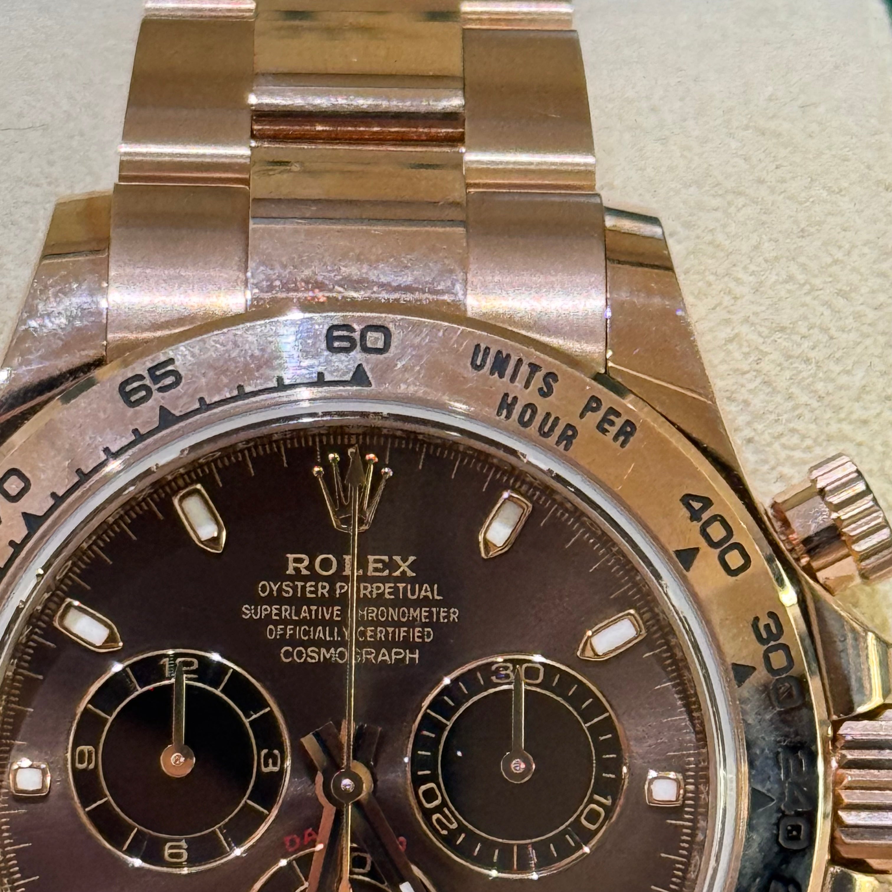 ROLEX DAYTONA 116505 CHOCOLATE DIAL