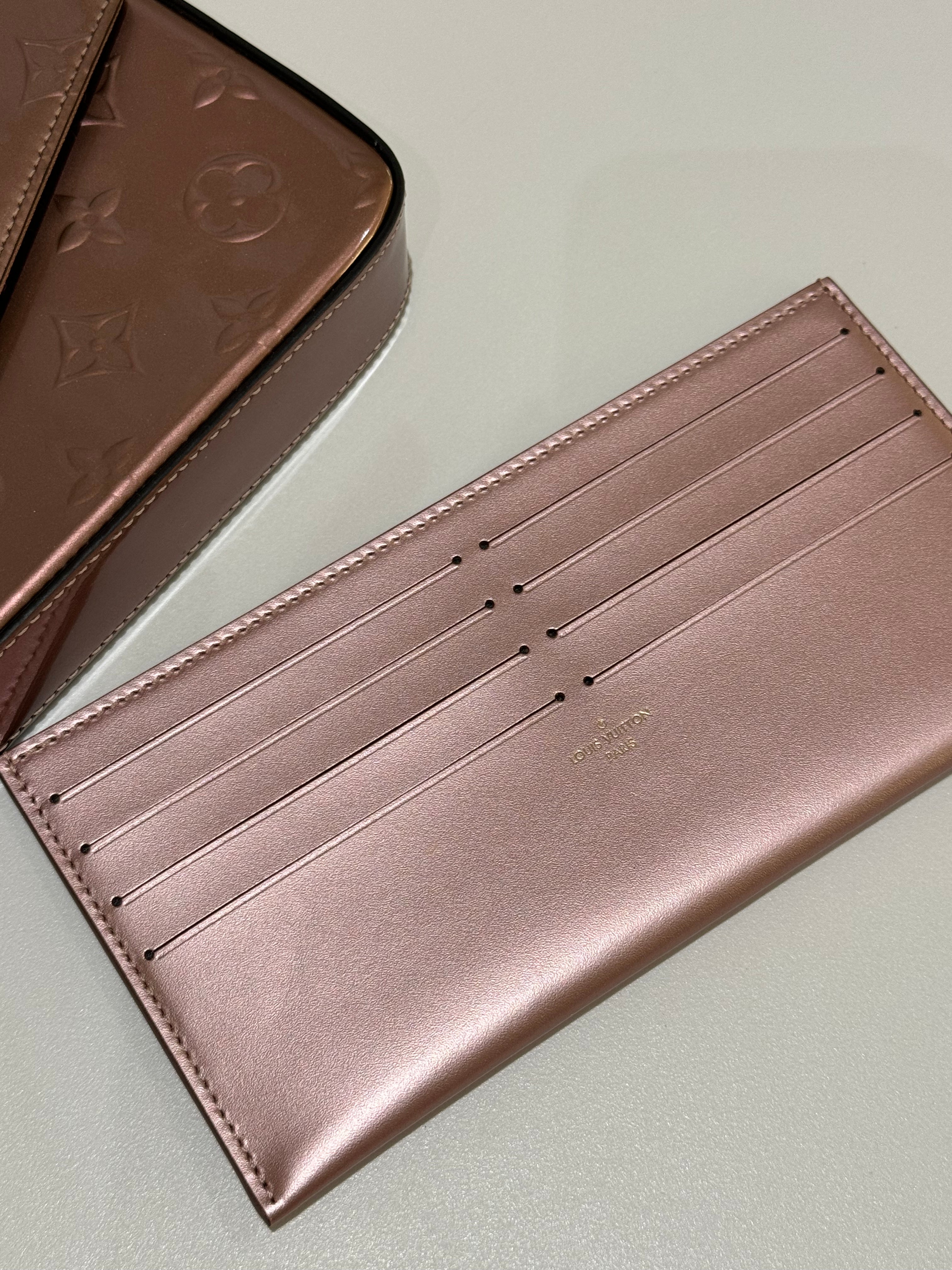 LOUIS VUITTON WALLET ON CHAIN PINK | COLLINS RAIN