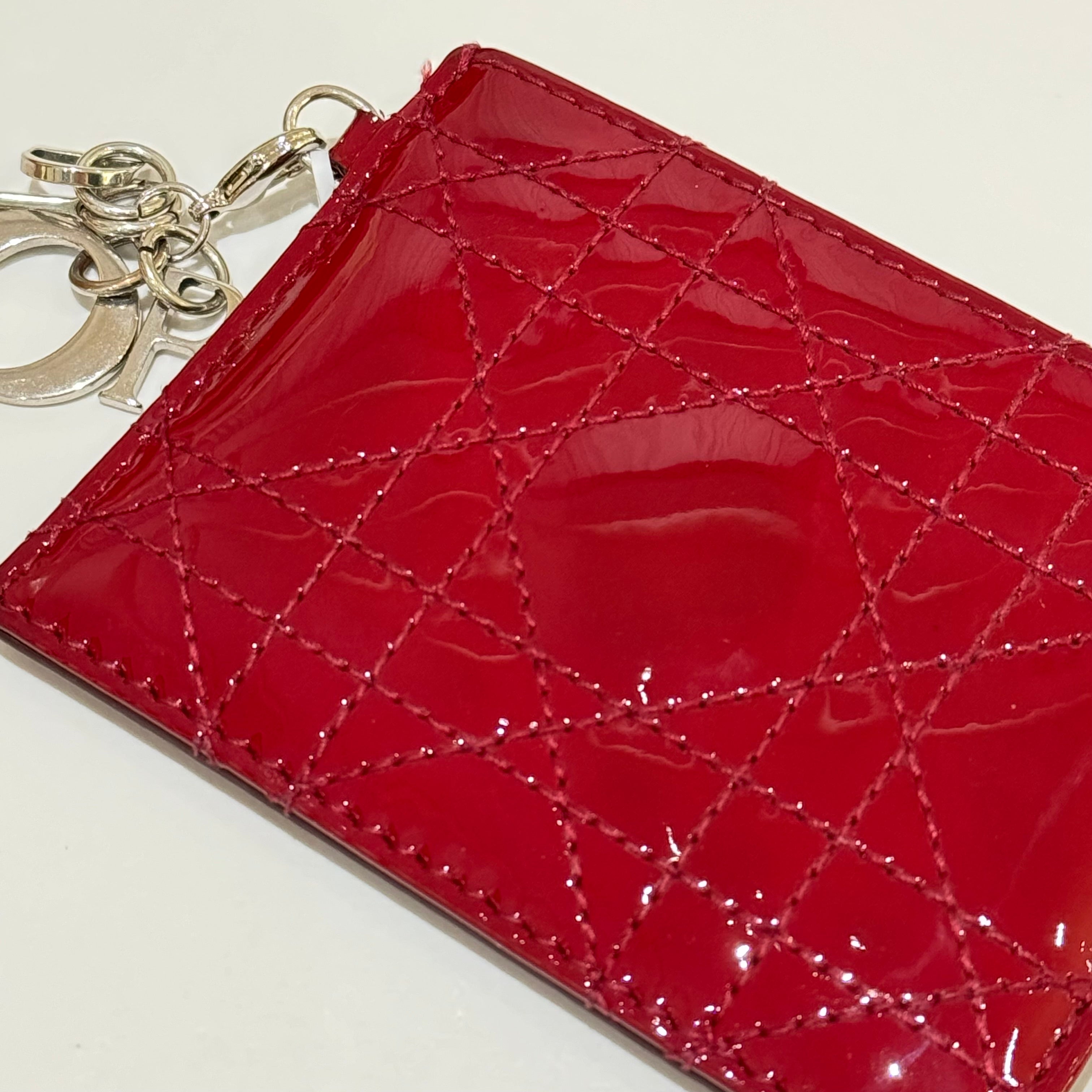 LADY DIOR FREESIA CARD HOLDER | COLLINS RAIN