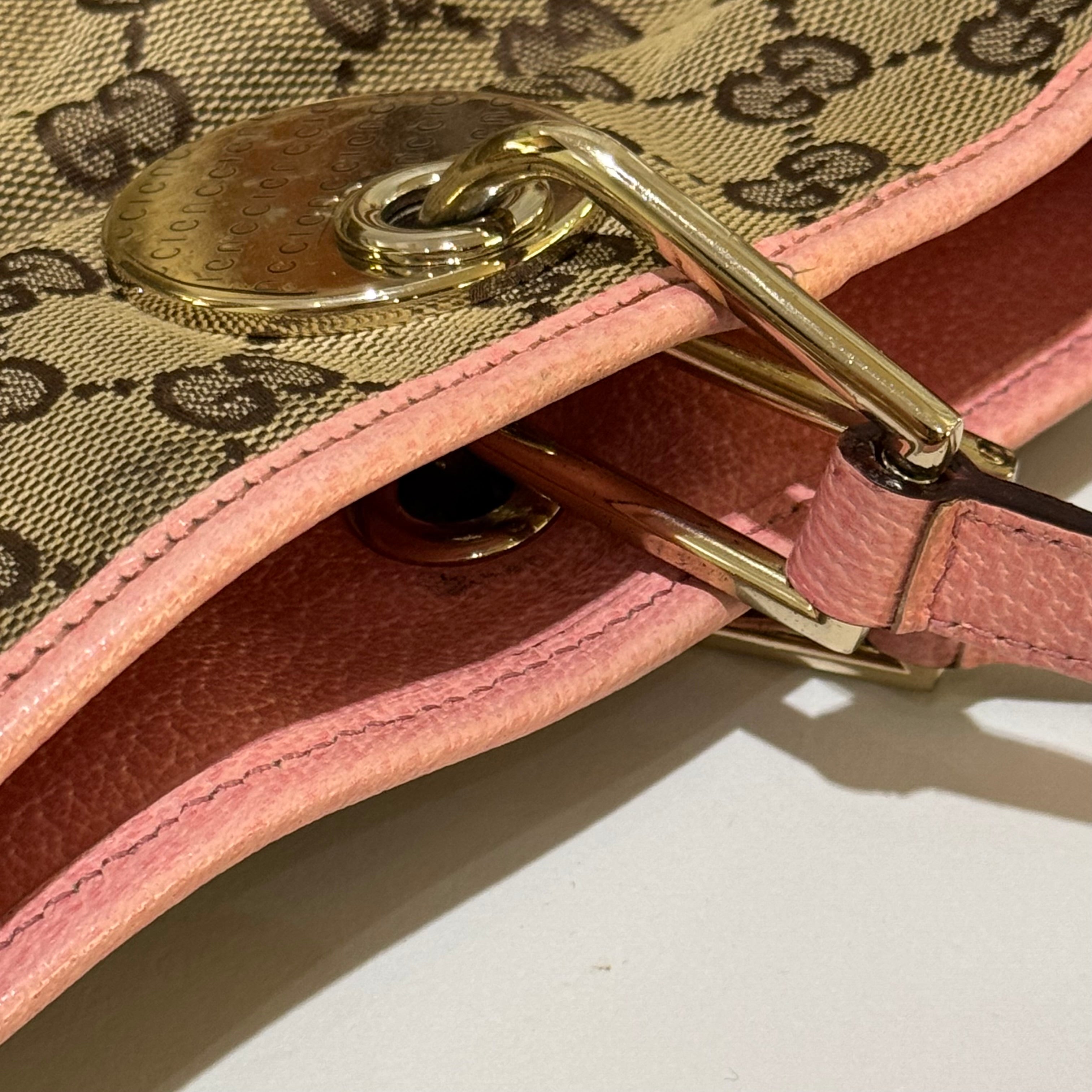 GUCCI VINTAGE TOTE PINK