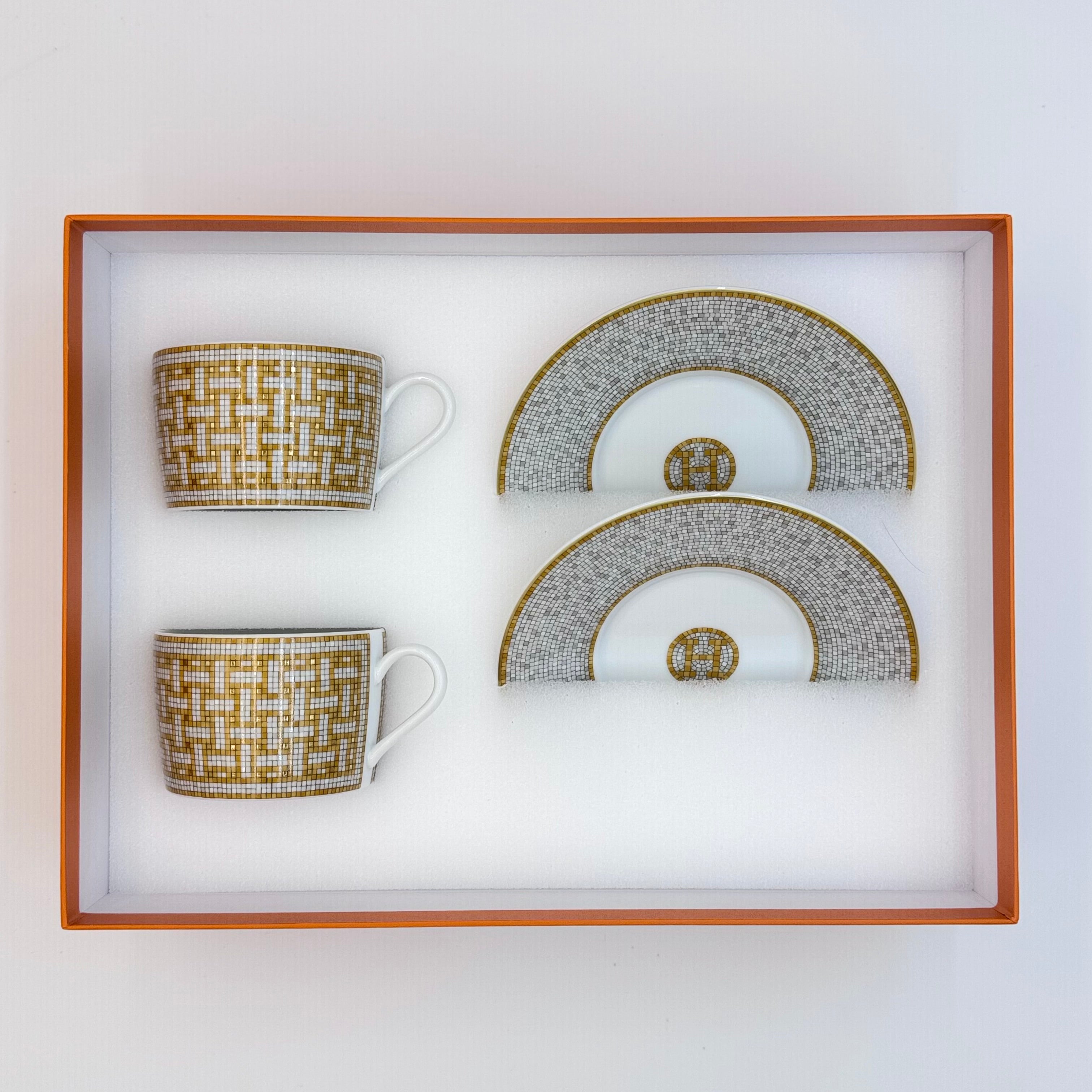 HERMES MOSAIQUE BOWL SET OF 4