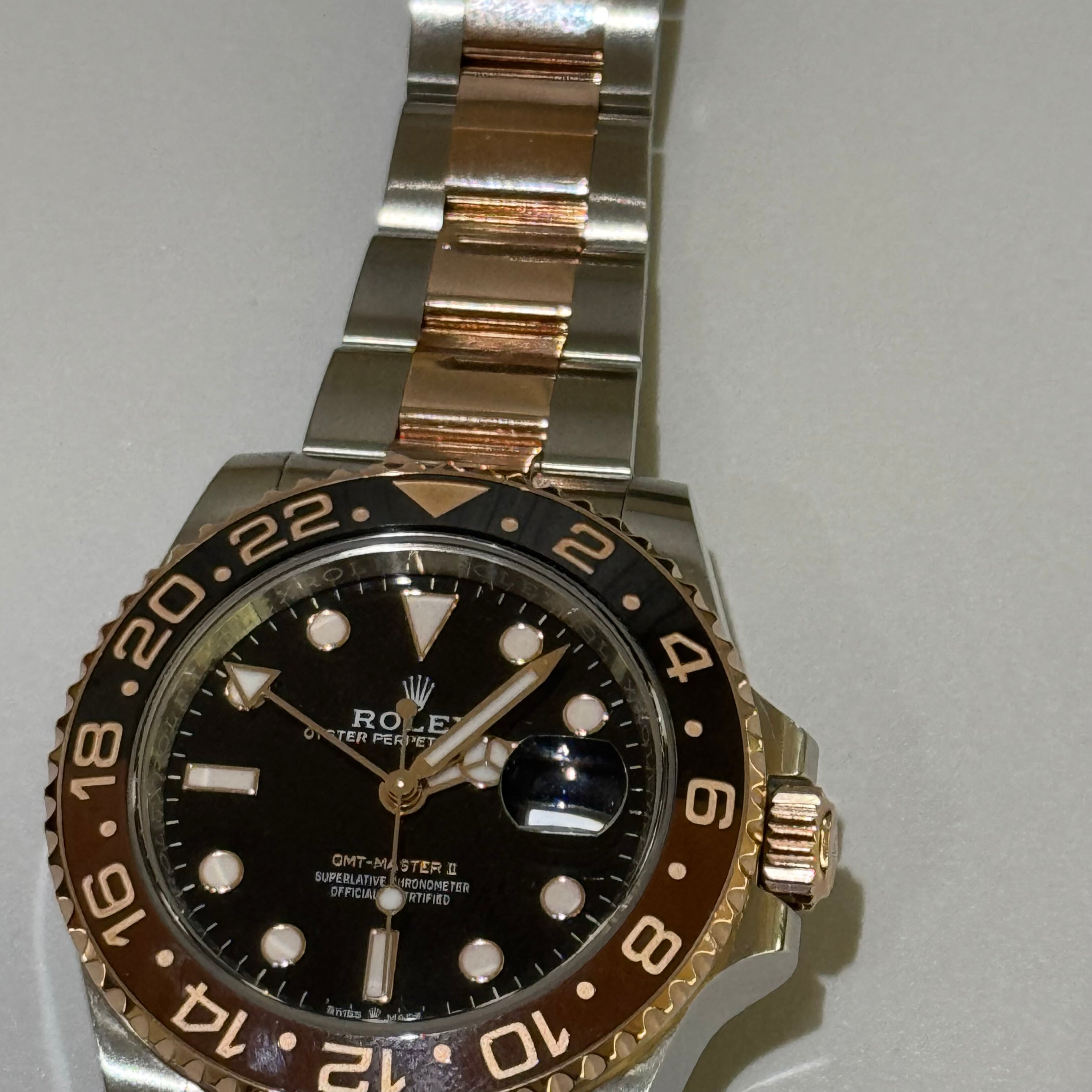 ROLEX GMT-MASTER II 126711CHNR "ROOT BEER"