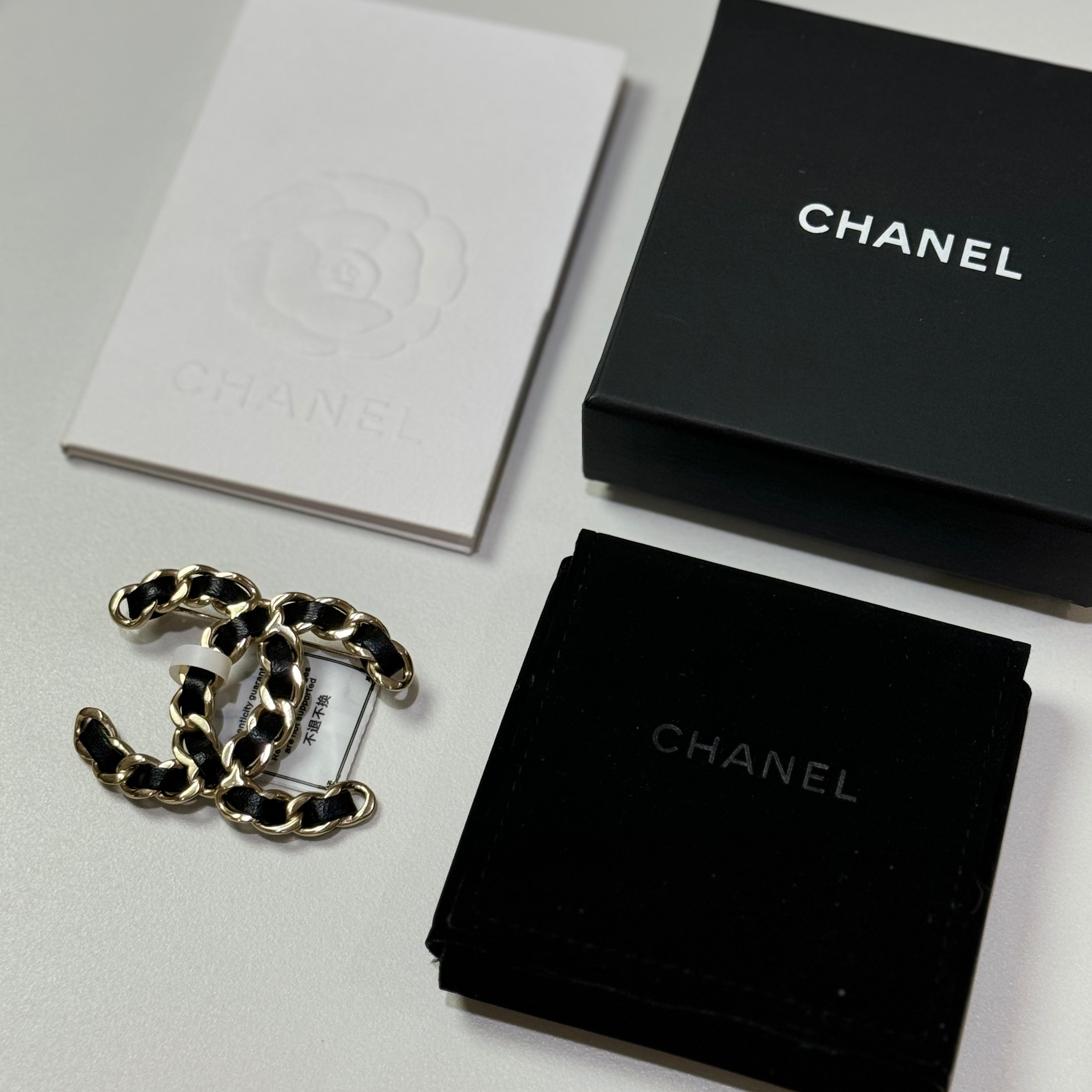 CHANEL CLASSIC DOUBLE C BROOCH (RARE AND DISCONTINUED) | COLLINS RAIN