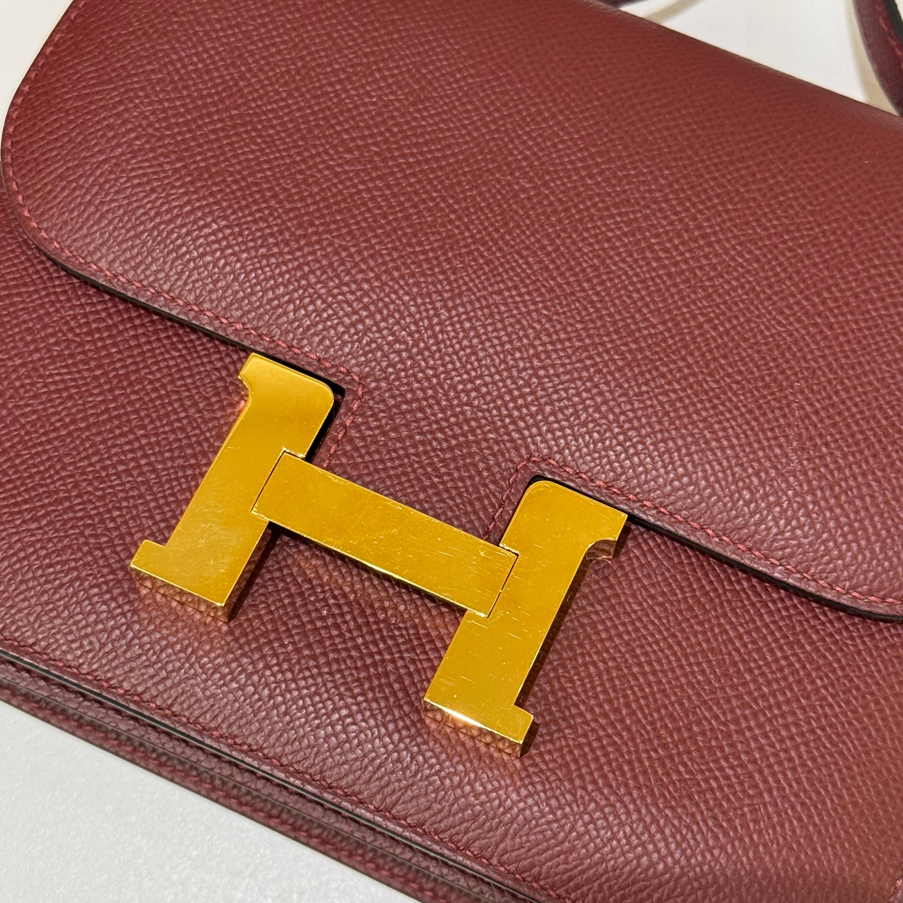 HERMES CONSTANCE III MINI VEAU EPSOM STAMP W