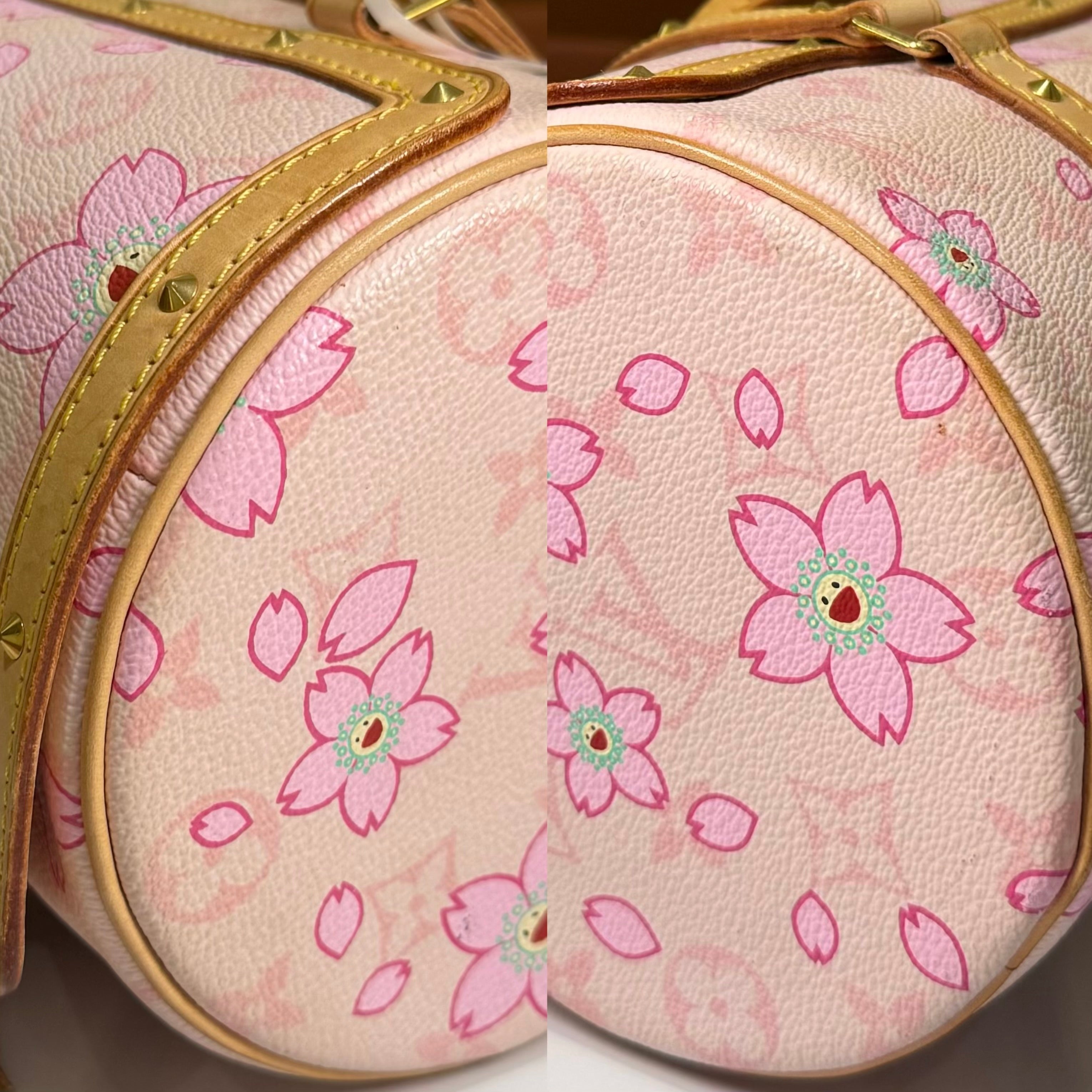 LOUIS VUITTON CHERRY BLOSSOM BAG BY TAKASHI MURAKAMI