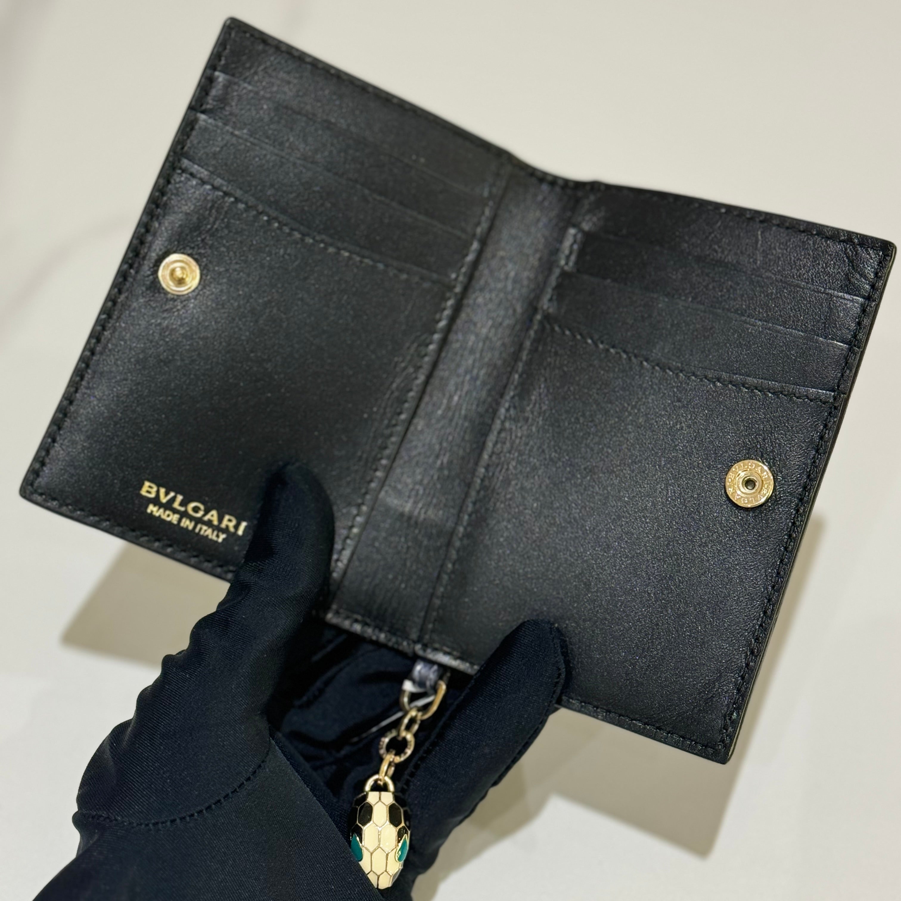 BVLGARI SERPENTI FOREVER CARD HOLDER | COLLINS RAIN