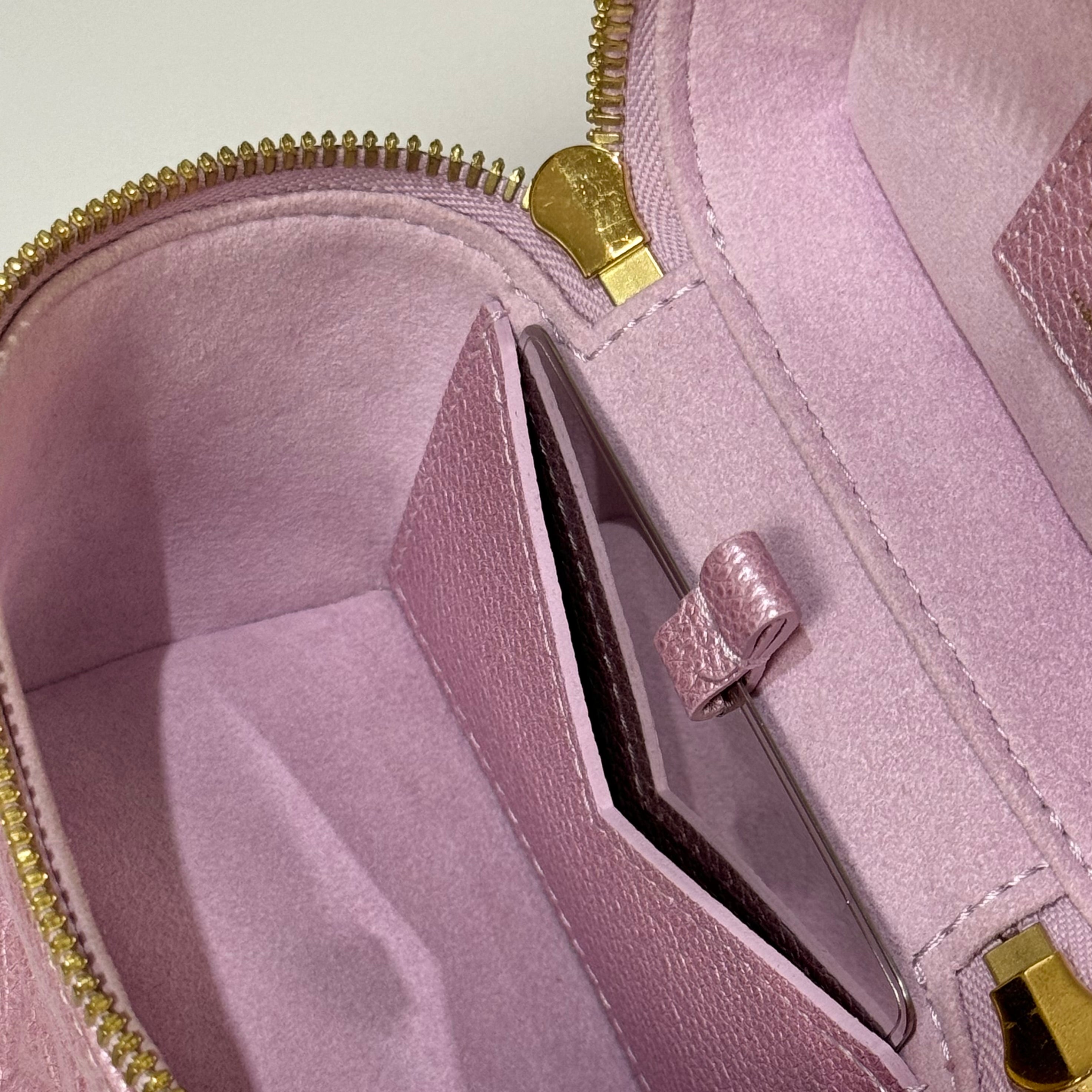 LOUIS VUITTON MICRO VANITY PINK | COLLINS RAIN