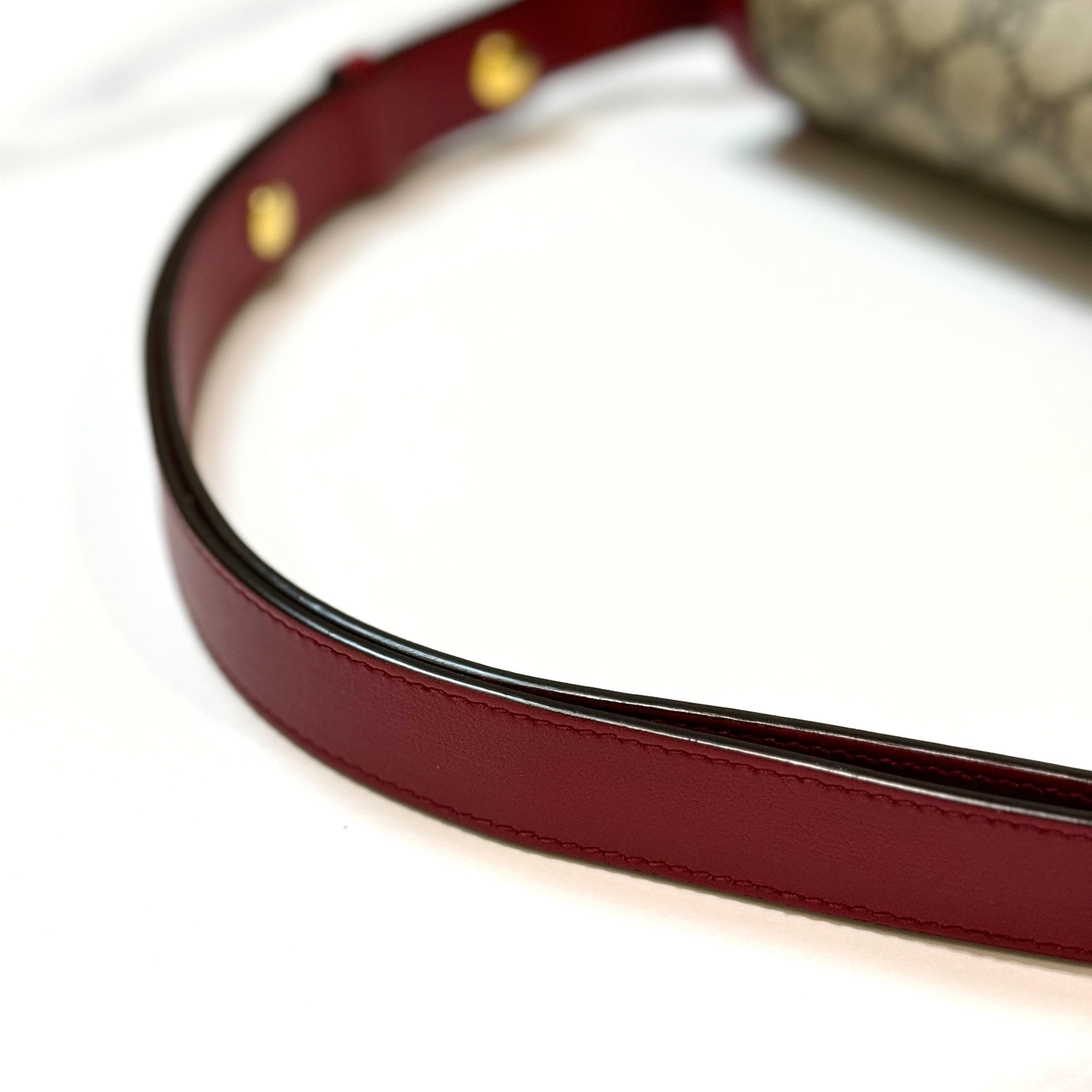 GUCCI 1955 MEDIUM HORSEBIT RED | COLLINS RAIN