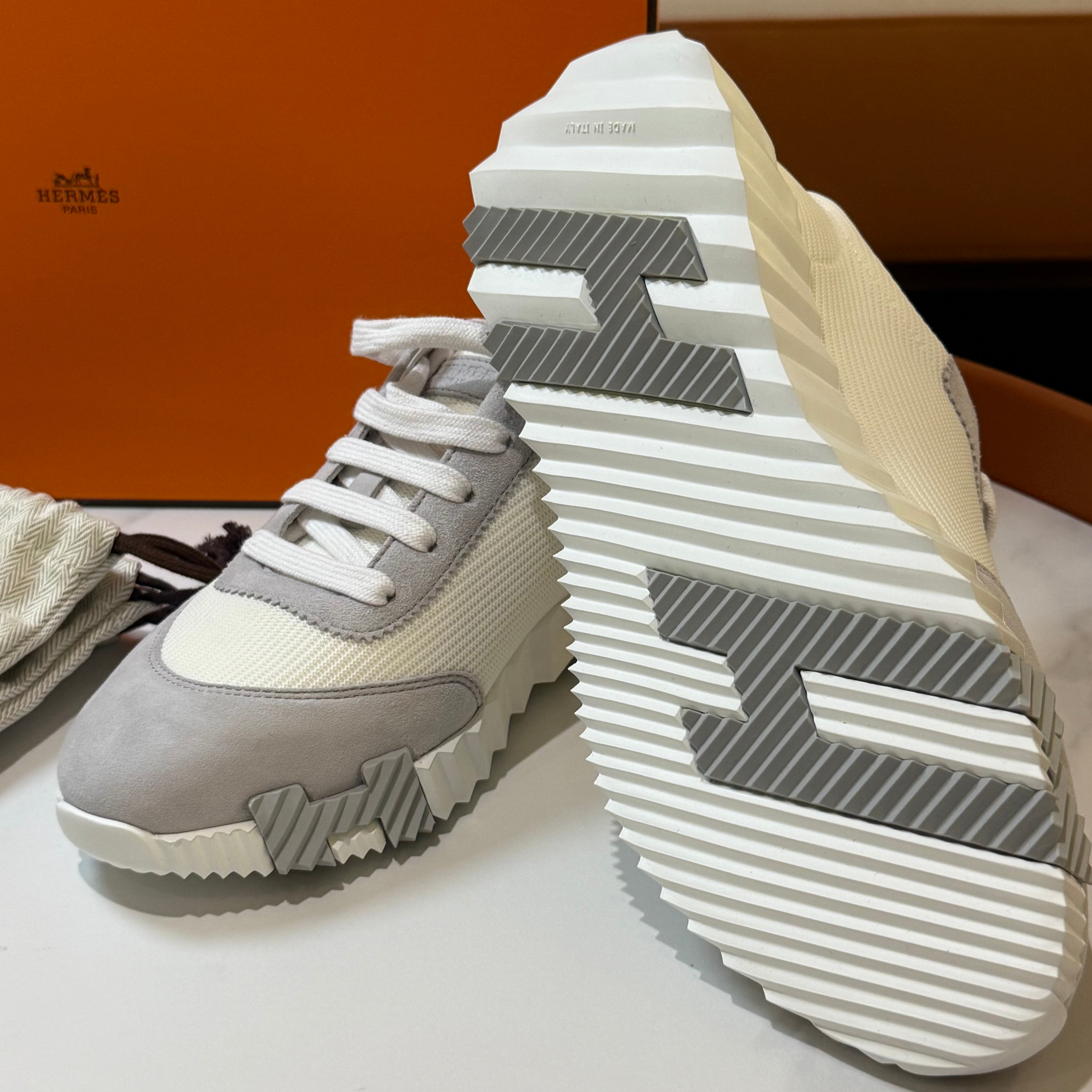 HERMES H LOGO CASUAL SHOES