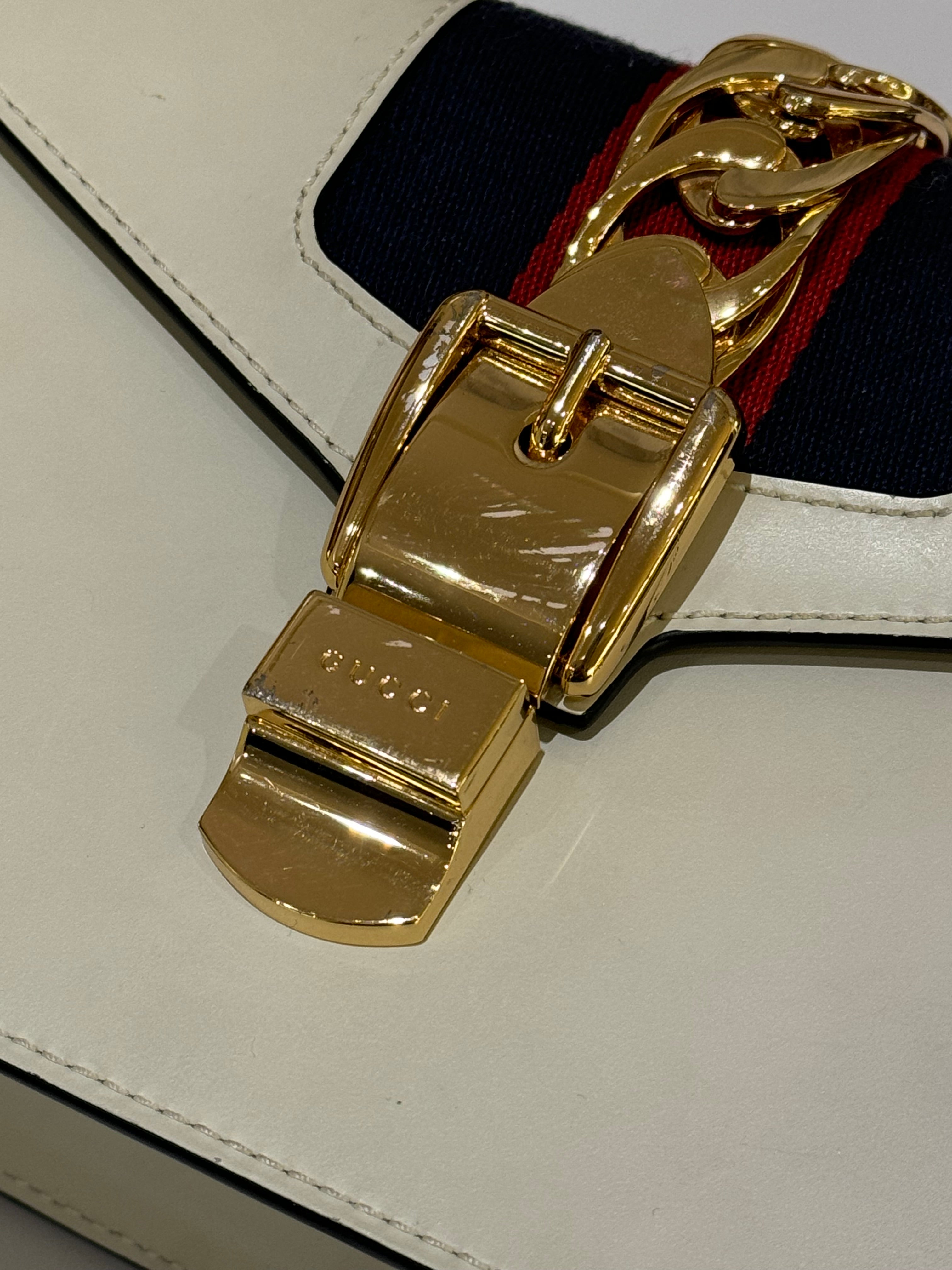 GUCCI SYLVIE LEATHER MINI BAG | COLLINS RAIN