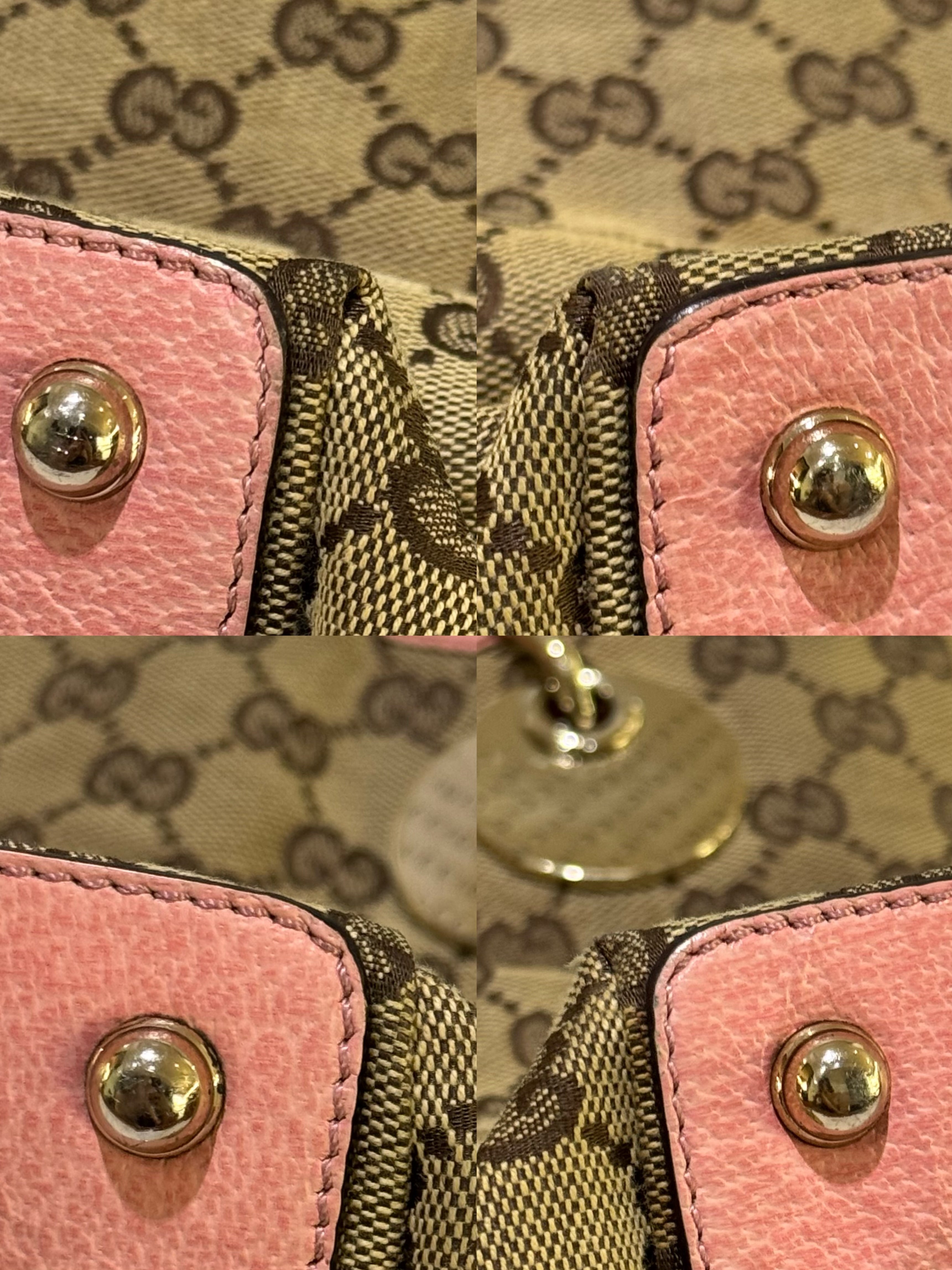 GUCCI VINTAGE TOTE PINK