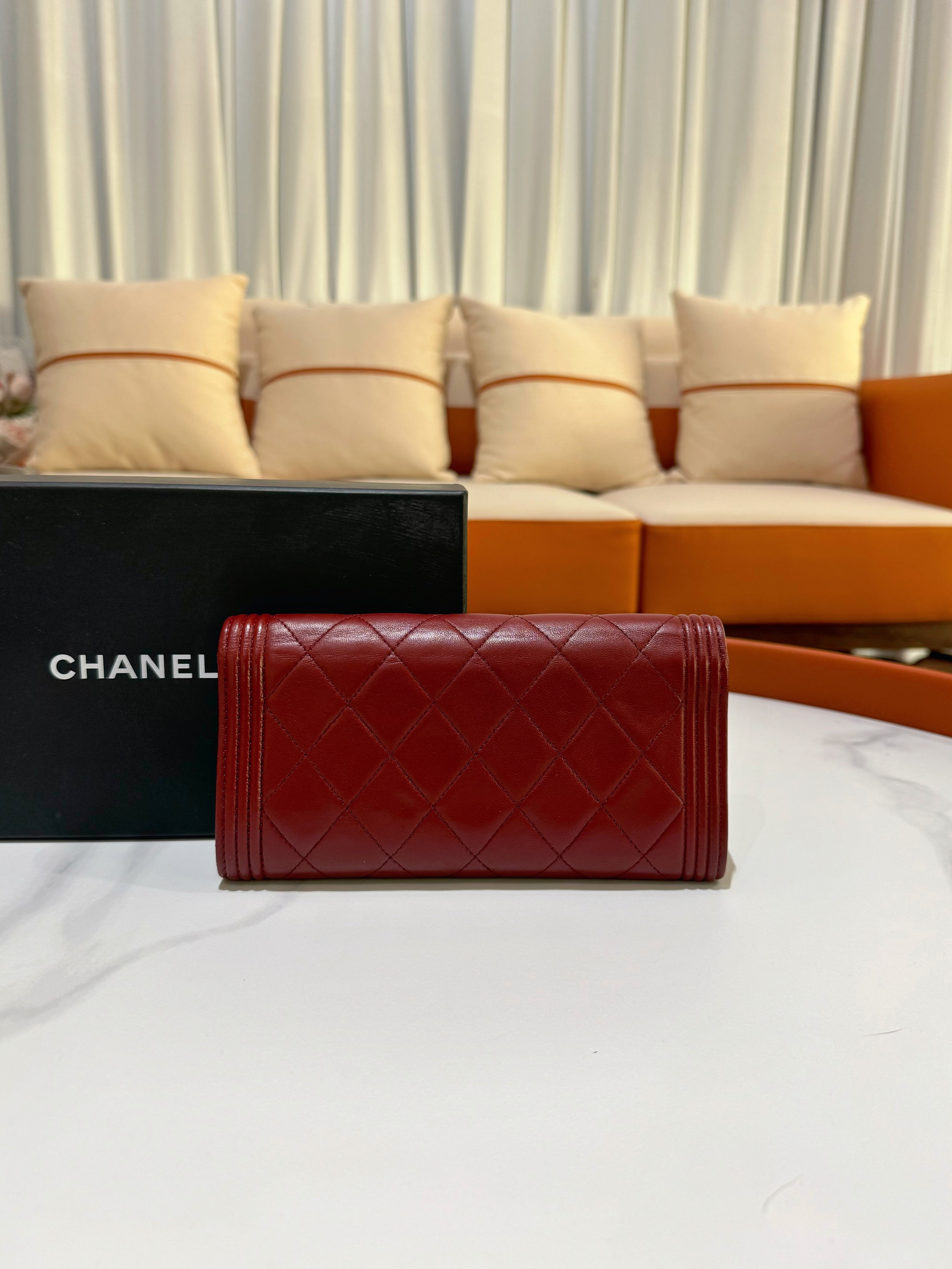 BOY CHANEL FLAP WALLET | COLLINS RAIN