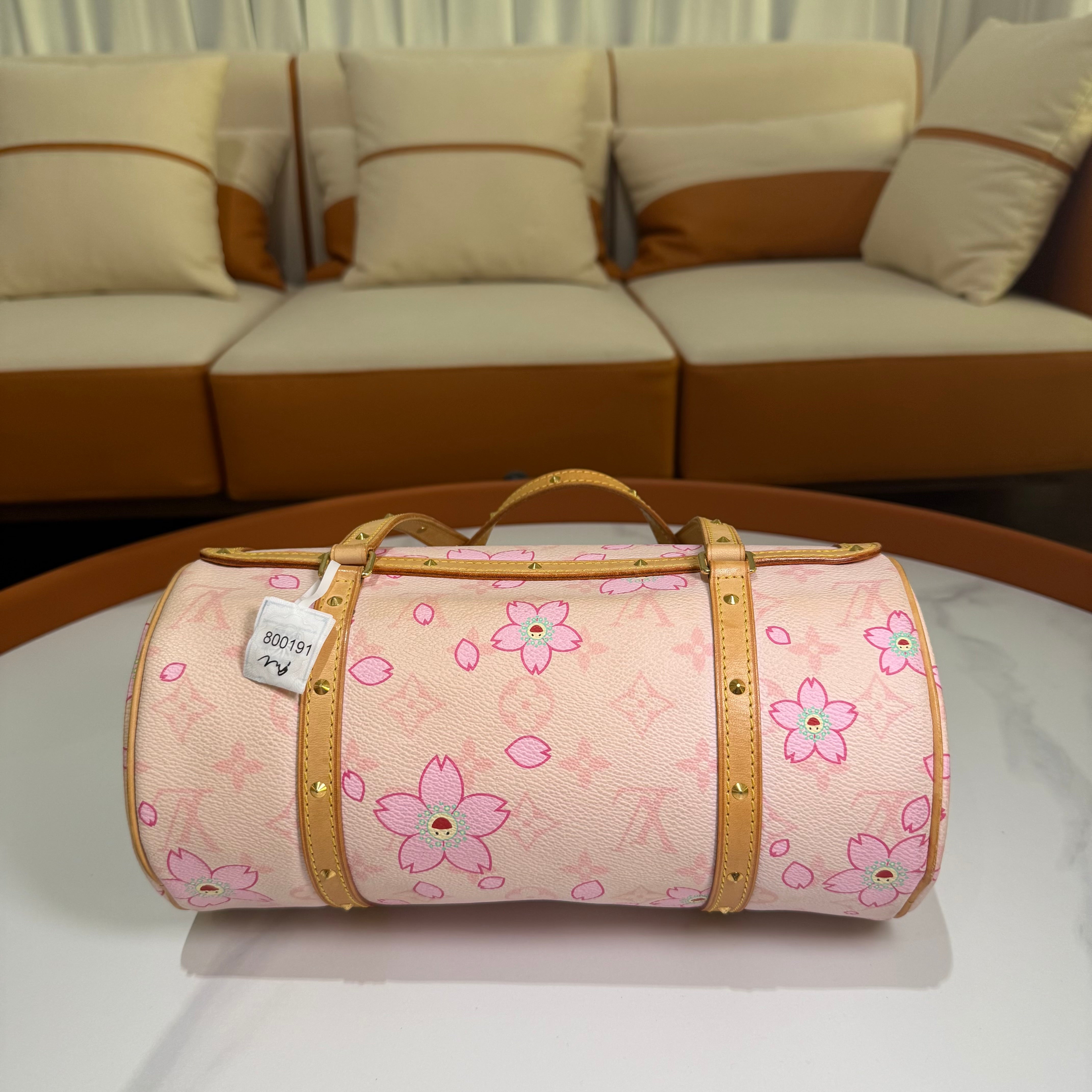 LOUIS VUITTON CHERRY BLOSSOM BAG BY TAKASHI MURAKAMI